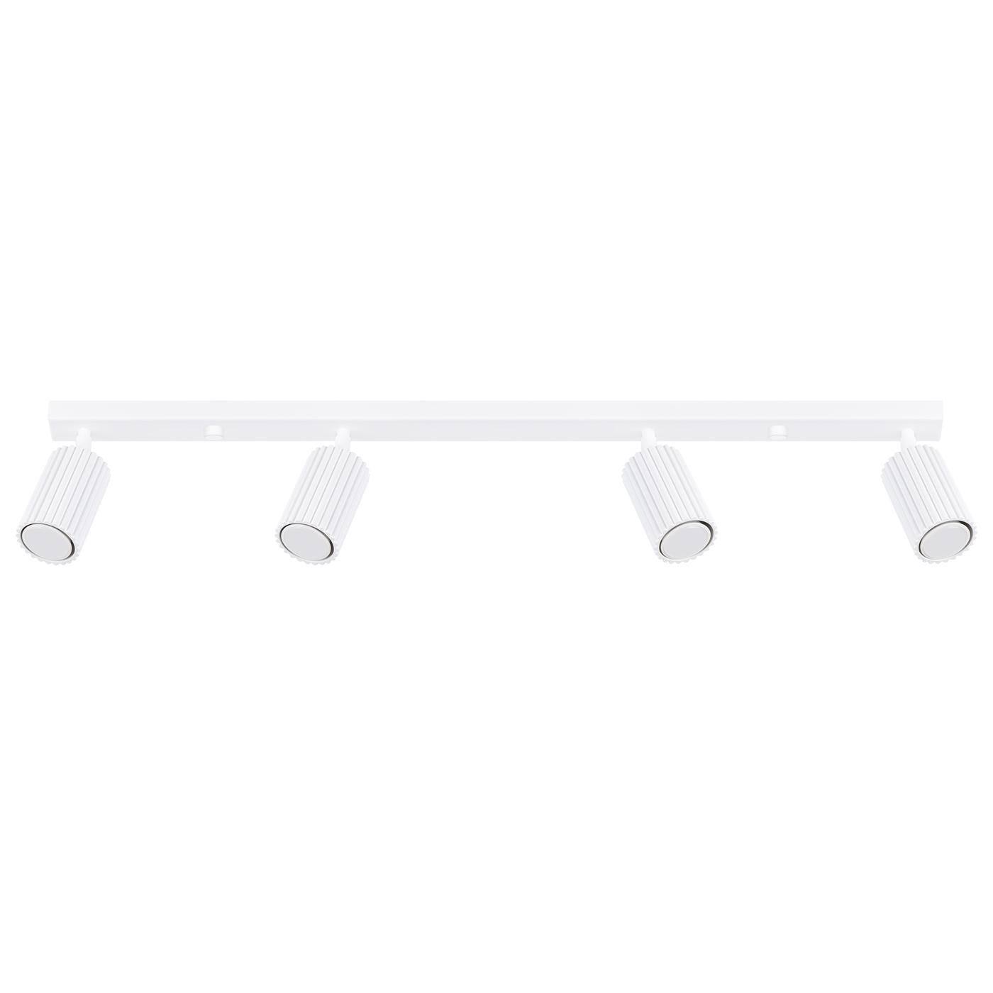 5907073000249 - Deckenstrahler Karbon weiß 4-flammig GU10