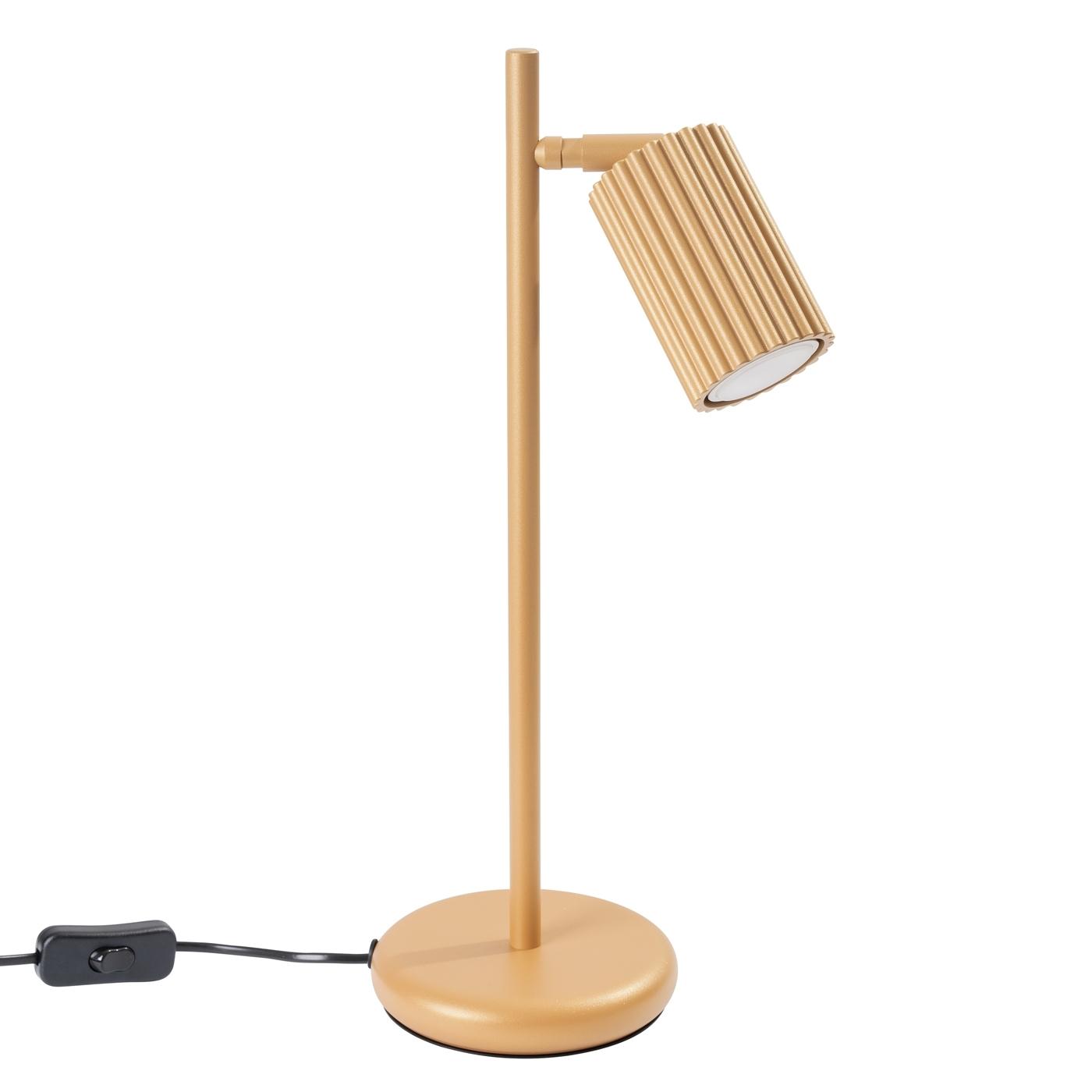 5907073000454 - Sollux - Schreibtischlampe Karbon 1xGU10 145cm
