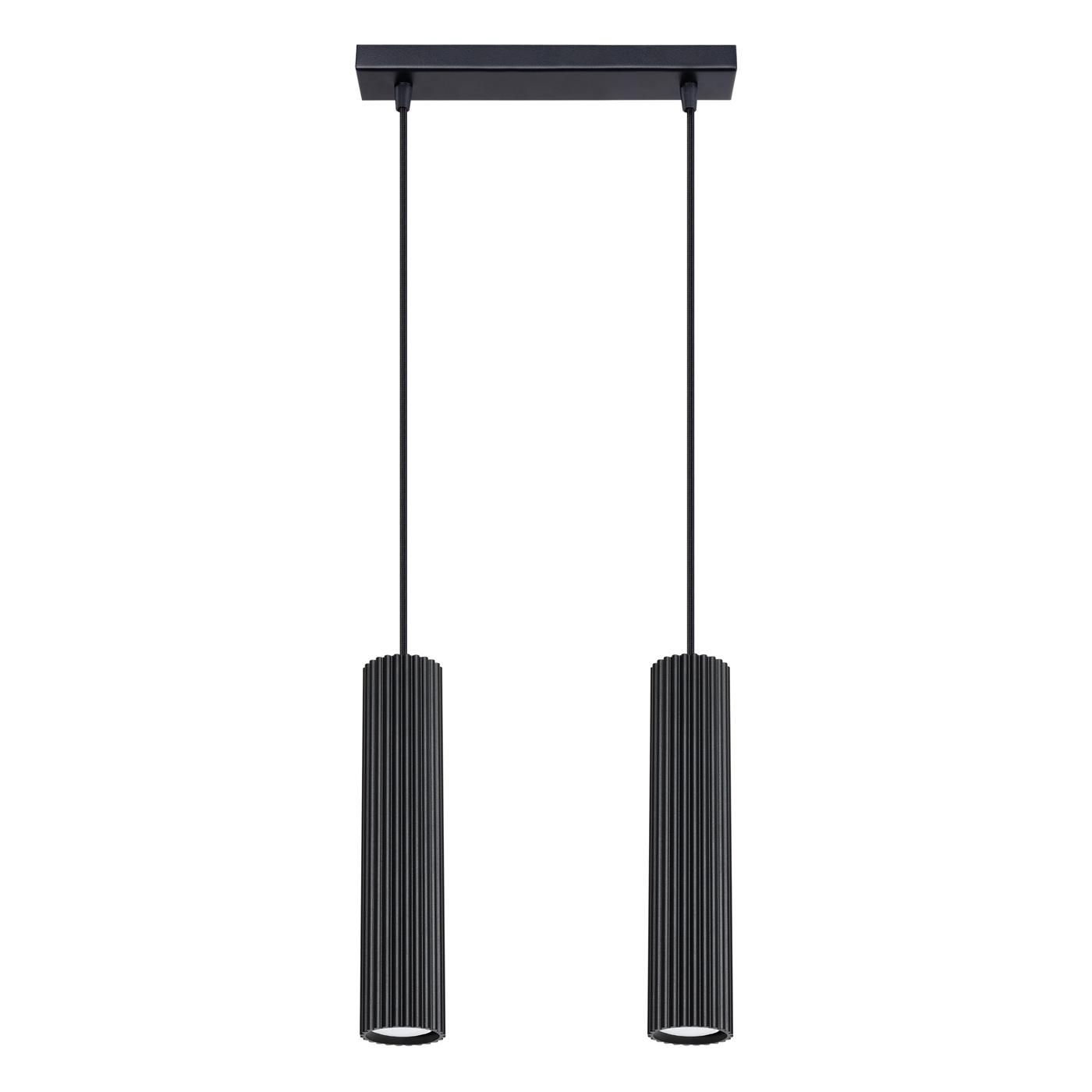 5907073000522 - Sollux - Pendelleuchte Karbon 2xGU10 30cm