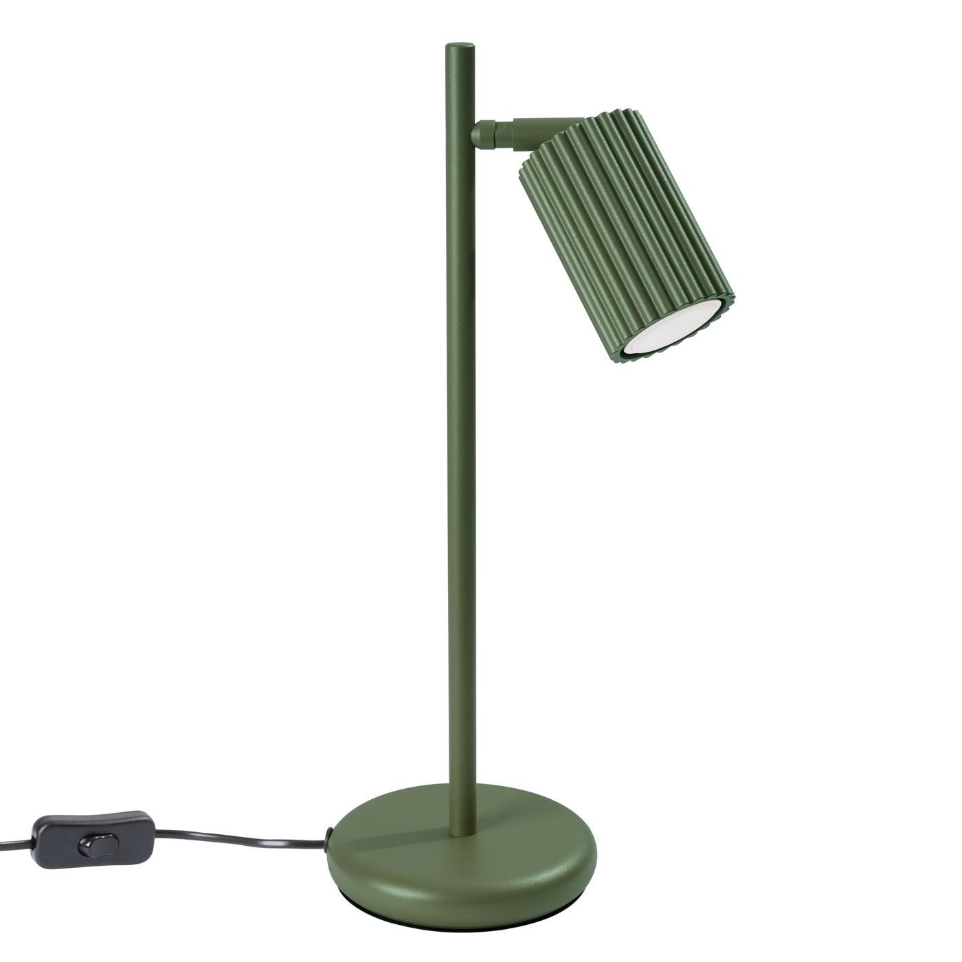 5907073001024 - Sollux - Schreibtischlampe Karbon 1xGU10 145cm