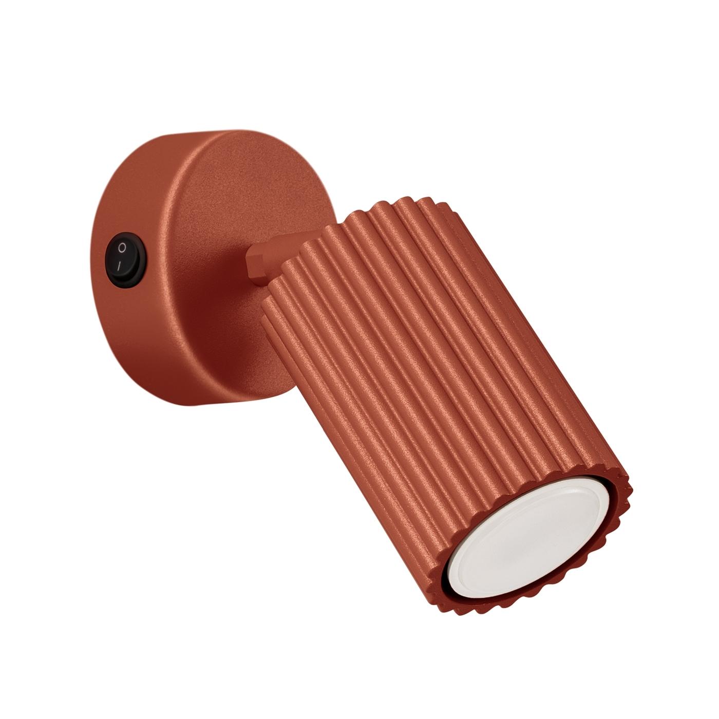 5907073001147 - SL1636 Wandleuchte KARBON roter Ockere mit Schalter