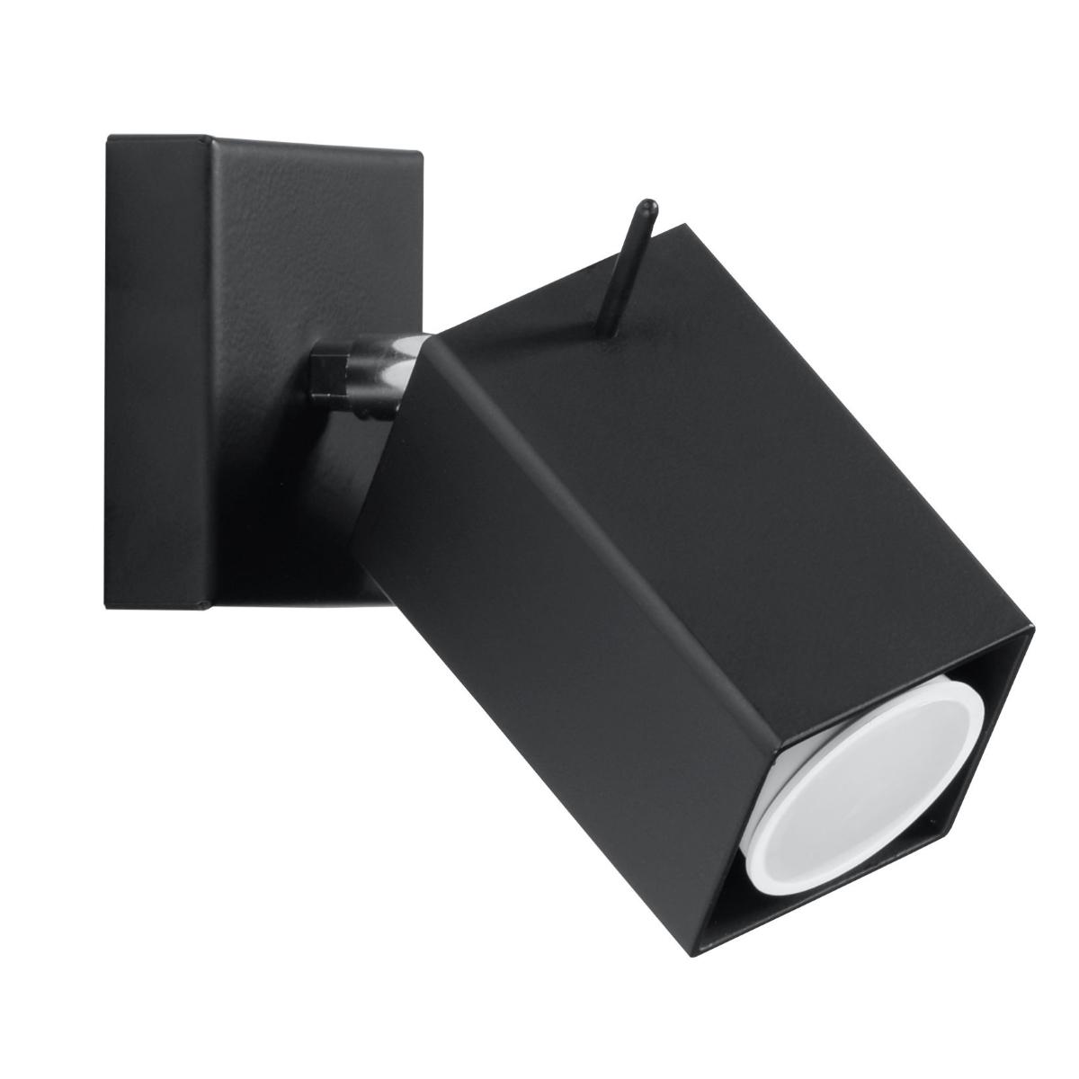 5902622425986 - Beleuchtung Merida Lamp de wall Lamp de minimalistische Wandleuchte für Innenräume Support de shade bewegliche GU10 Birne 1 x 40 w 1 x 12 led Stahl
