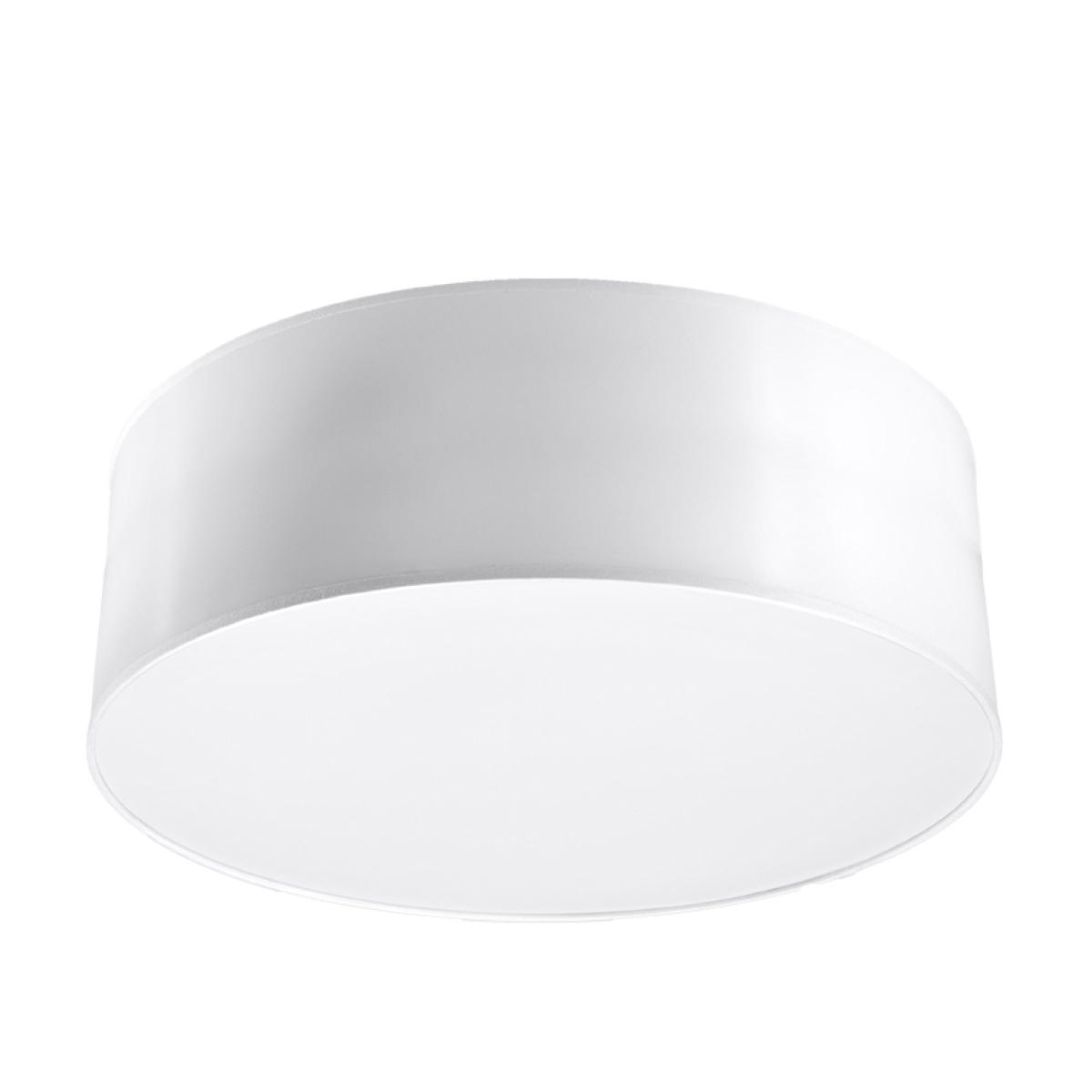 5902622426280 - Sollux - Cylindrical Flush Light White 25cm E27 Zylindrisches Unterputzlicht Weiß 25cm E27