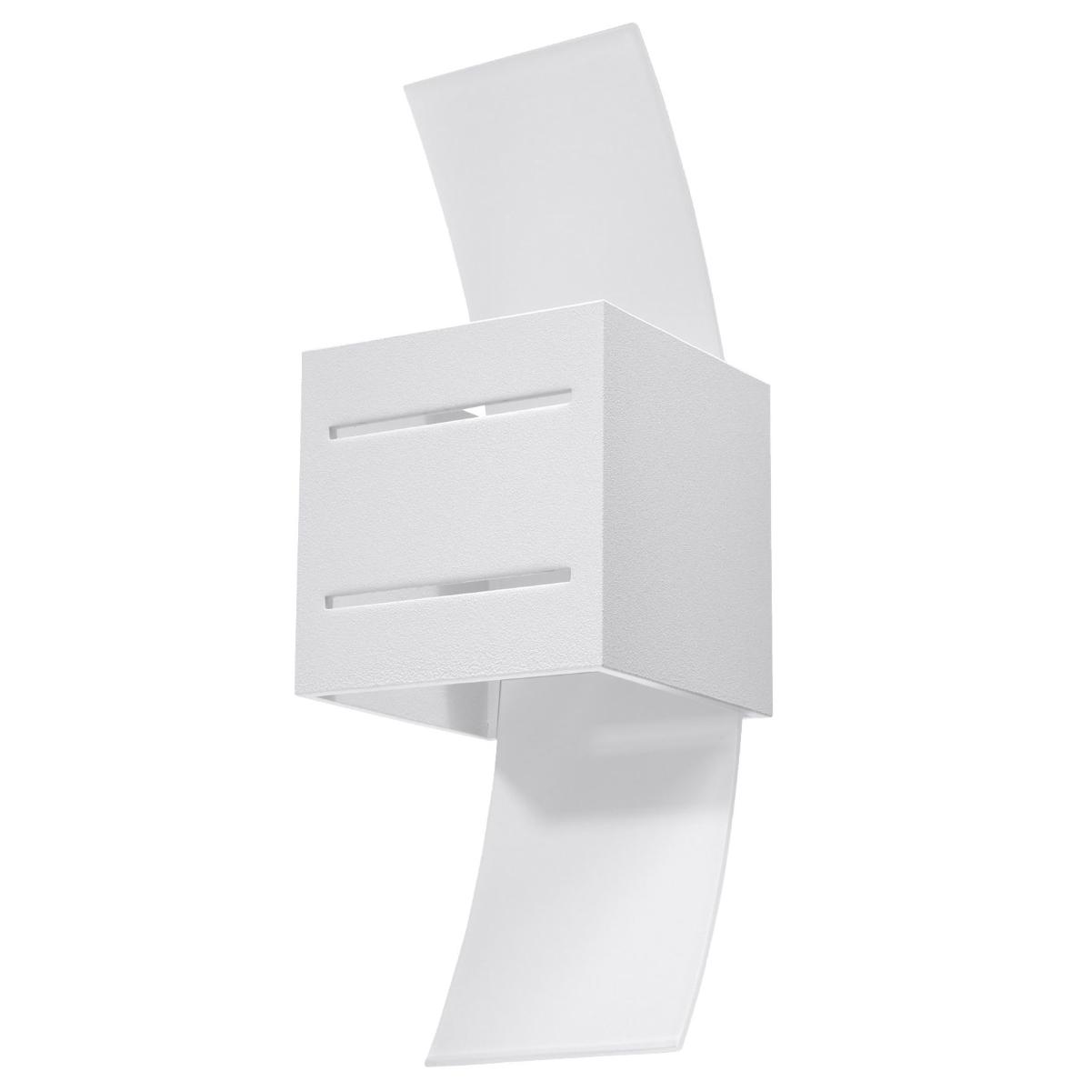 5902622427027 - Ledkia - Sollux Lighting Loreto Wandleuchte conPerforierte Wandleuchte Minimalistische Inneneffekte de Lighting Auswechselbare G9 Birne 1 x 40 w 1 x