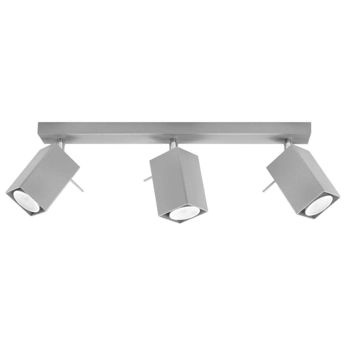 5902622429564 - Sollux - Beleuchtung Merida 3 Plafond Lampe de minimalistische Indoor-Decke de beweglicher Lampenschirm de Unterstützung Birne GU10 3 x 40 w 3 x 12