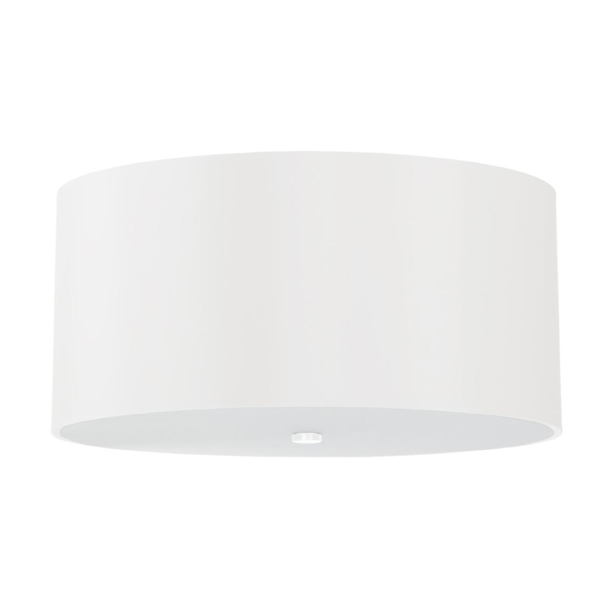 5903282707443 - Sollux - Cylindrical Flush Light White 50cm E27 Zylindrisches Unterputzlicht Weiß 50cm E27