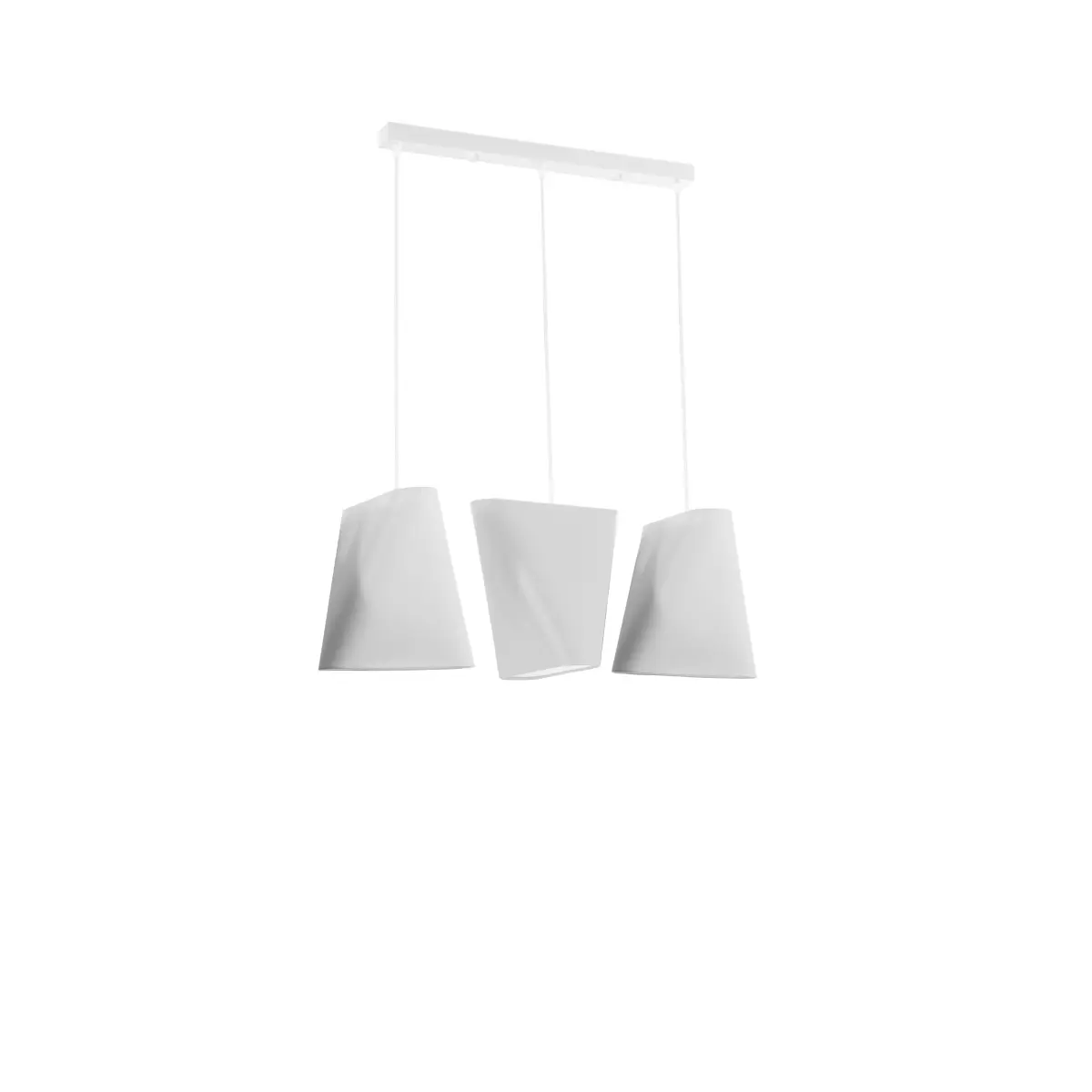 5903282707702 - Sollux - Triple Hanging Pendant Light White 3x E27 Dreifach hängende Pendelleuchte Weiß 3x E27