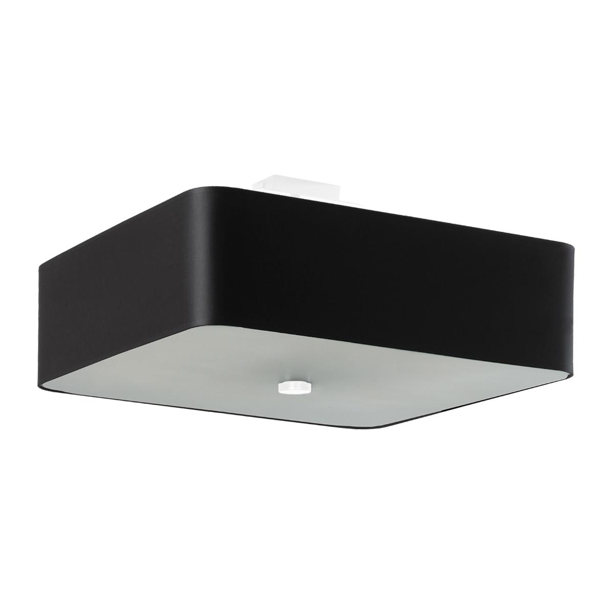 5903282707757 - Sollux - Square Flush Light Black 45cm E27 Quadratisches Unterputzlicht Schwarz 45cm E27