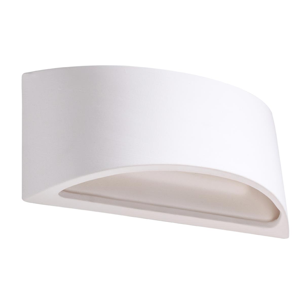 5903282708785 - Sollux - lighting Vixen Lampada da parete in ceramica Design moderno molto universaleLampadina G9 sostituibile 1 x 60 w Bianco 315 x 95 x 14 cm