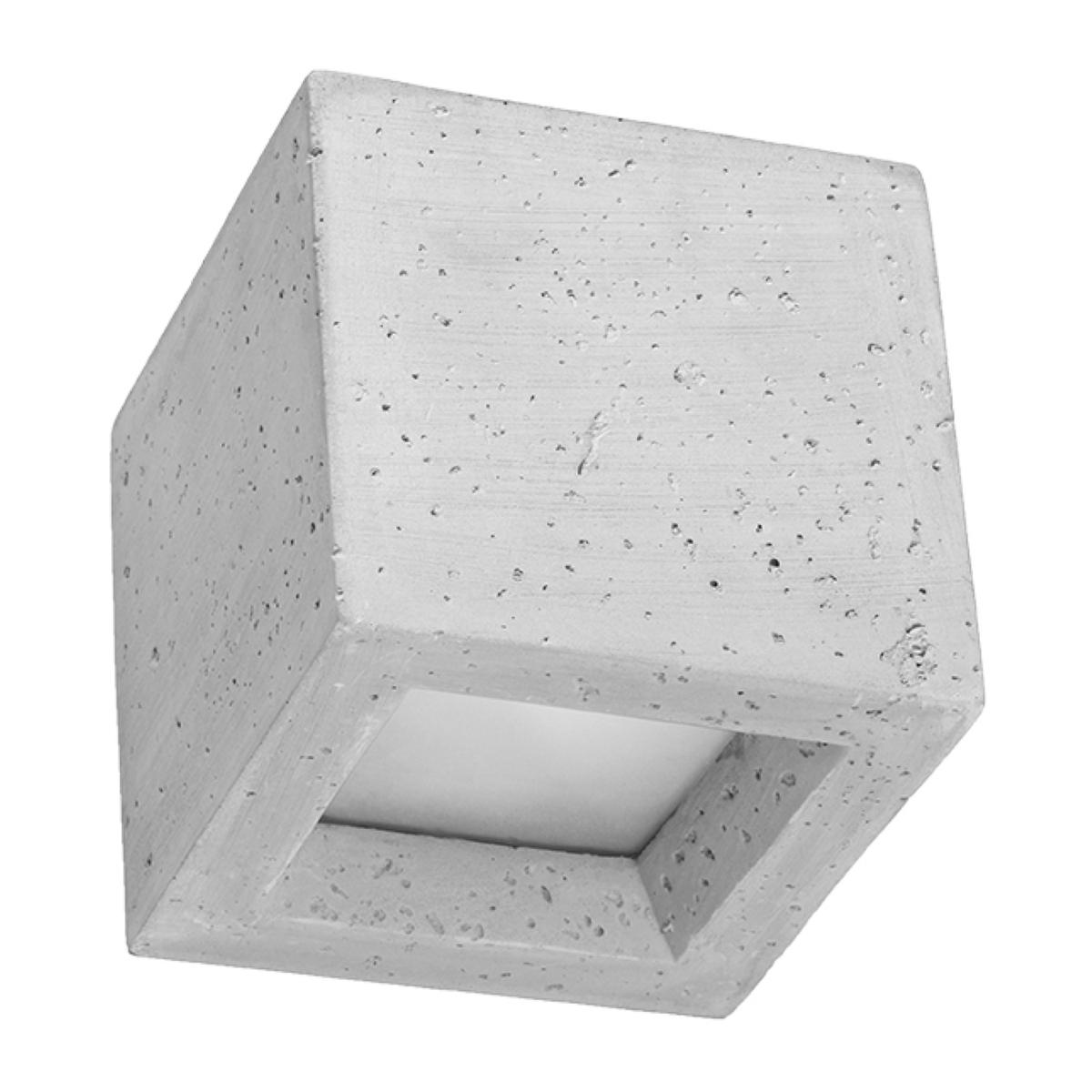 5903282715769 - SL0991 Wandleuchte LEO beton L 12cm B 12cm H 10cm G9 40W dimmbar