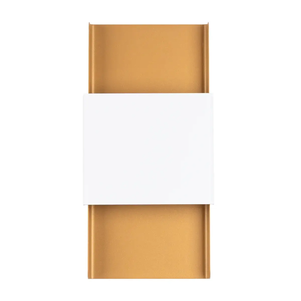 5903282773257 - Sollux - SL1353 Wandleuchte durlin G9 2 x max8W led Stahl weiß gold B7cm H40cm dimmbar