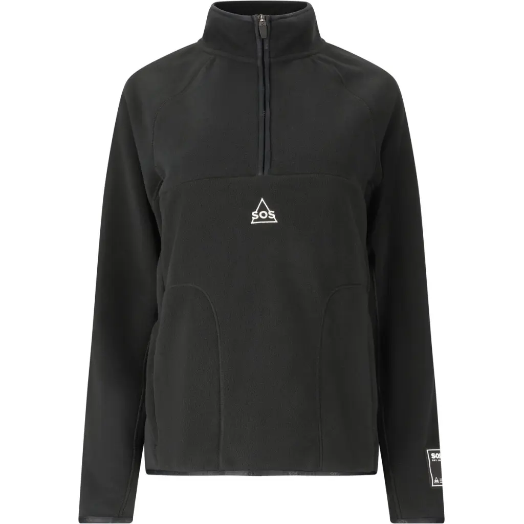 Image of Fleece mit halbem Reißverschluss, Damen SOS Munson