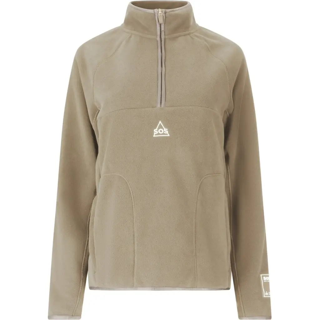 Women's half-zip fleece SOS Munson