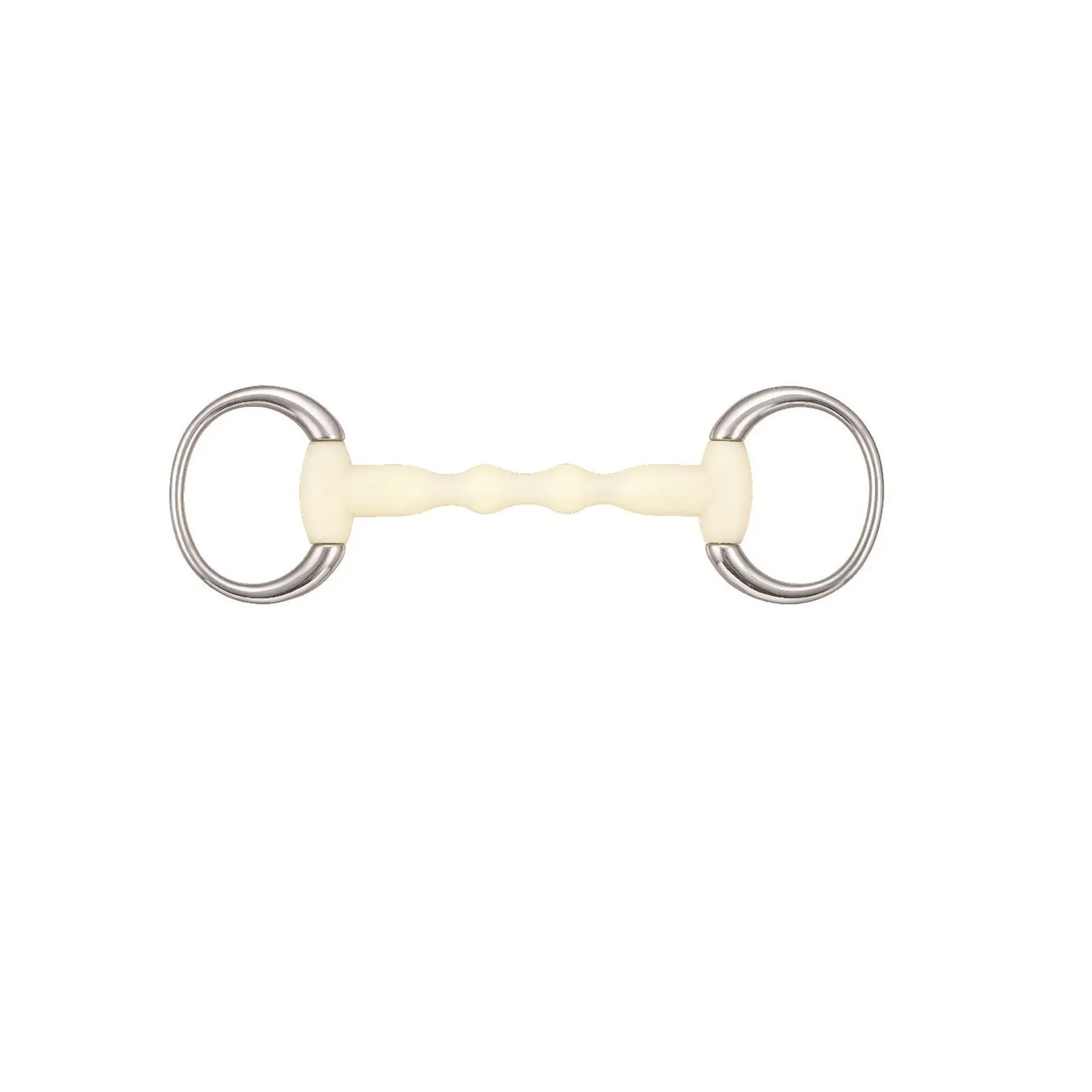 Mors olive pour cheval droit Soyo Happy mouth "mullen"
