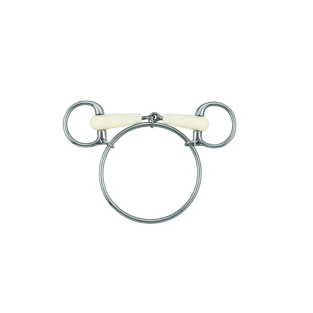 Comparer les prix de Mors 2 anneaux simple joint pour cheval Soyo Happy Mouth Dexter Ring