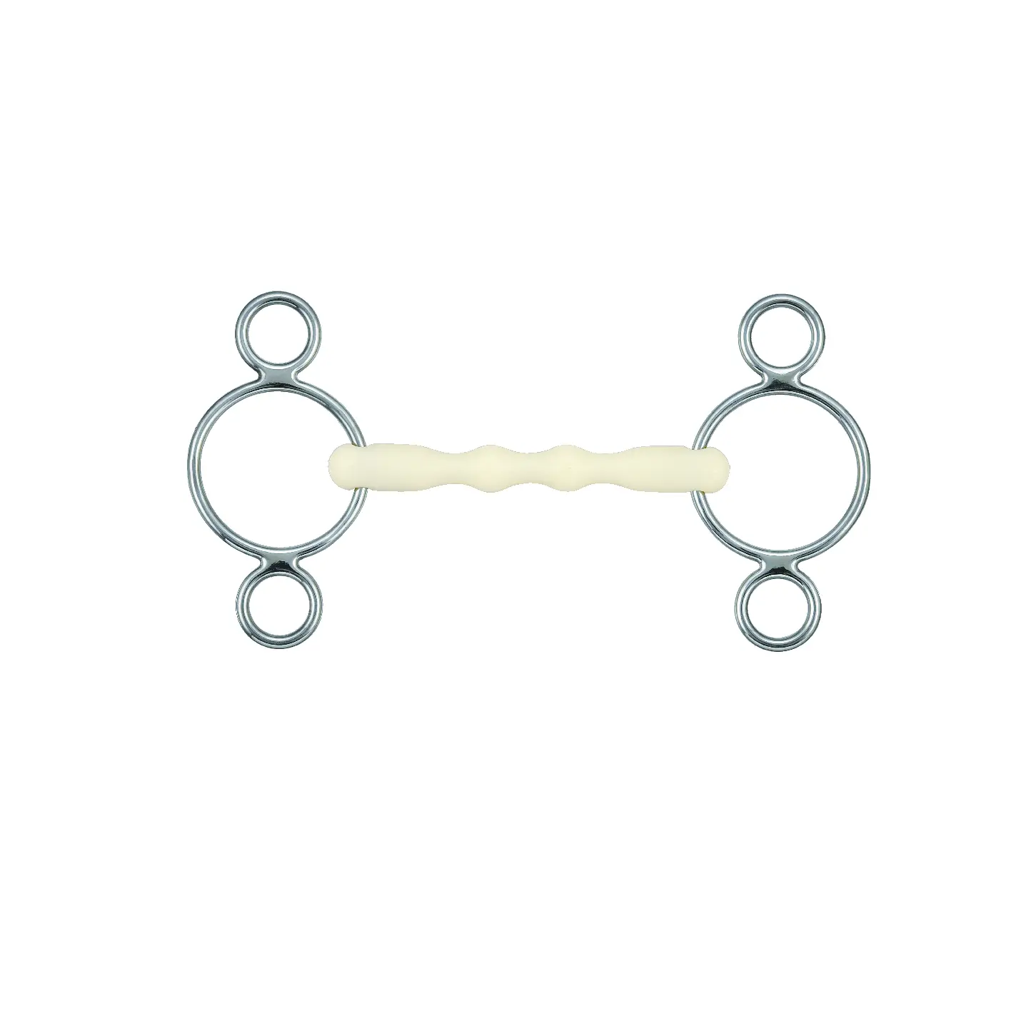 Comparer les prix de Mors pessoa droit pour cheval Soyo Happy Mouth 3