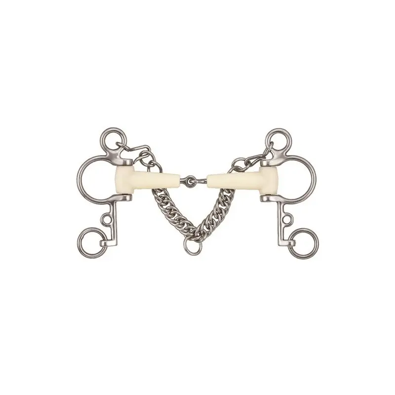 Comparer les prix de Pelham simple joint Soyo Happy mouth pelham