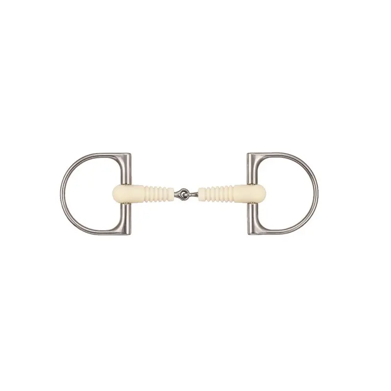 Meilleurs prix pour Mors verdum pour cheval simple joint Soyo Happy mouth king D "ribbed"