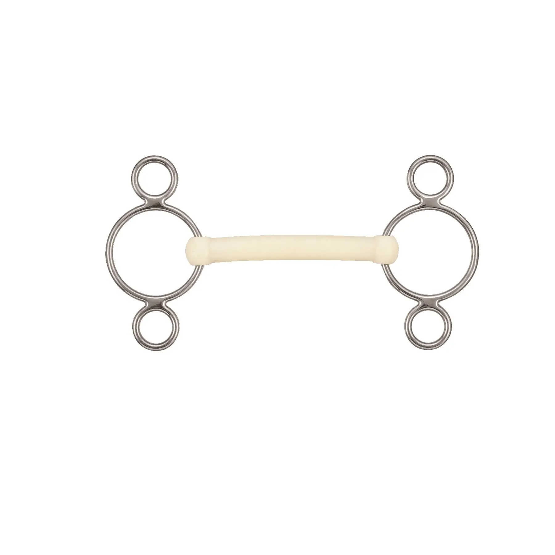 Meilleurs prix pour Mors droit Soyo Happy mouth pessoa "plain" 135 mm