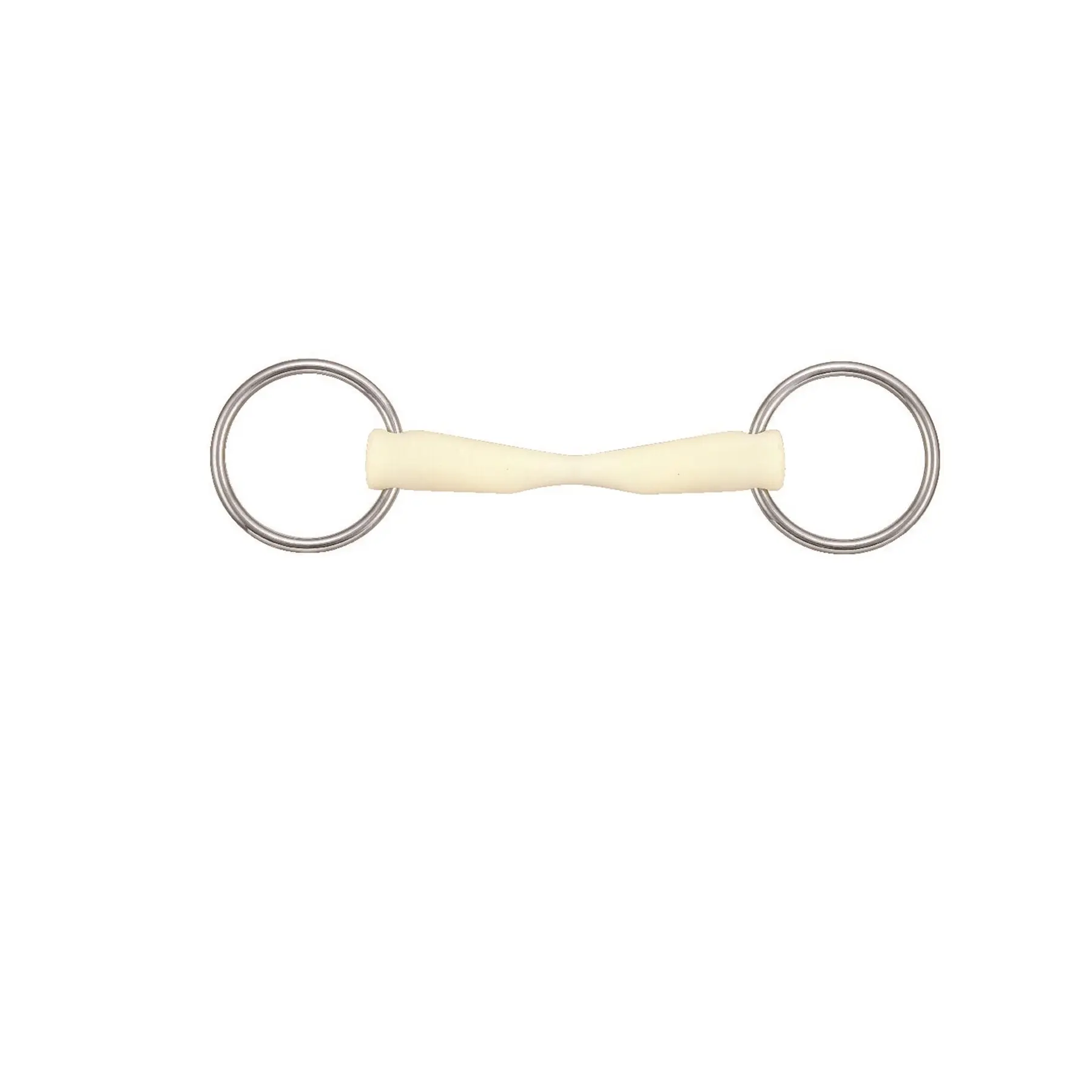 Meilleurs prix pour Mors 2 anneaux pour cheval amovible droit Soyo Happy mouth "taper"