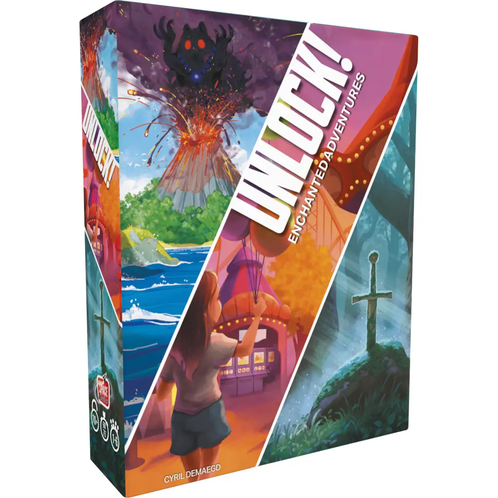 Gesellschaftsspiele Space Cowboys Unlock!Enchanted Adventures