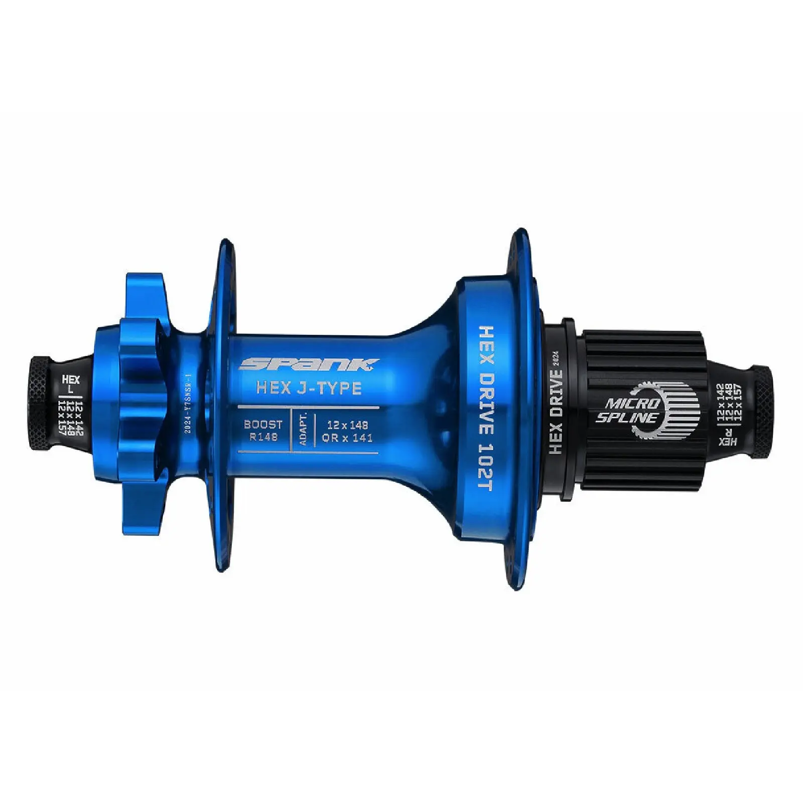 Hintere Nabe Spank Hex J-Type Boost R148 XD Hub