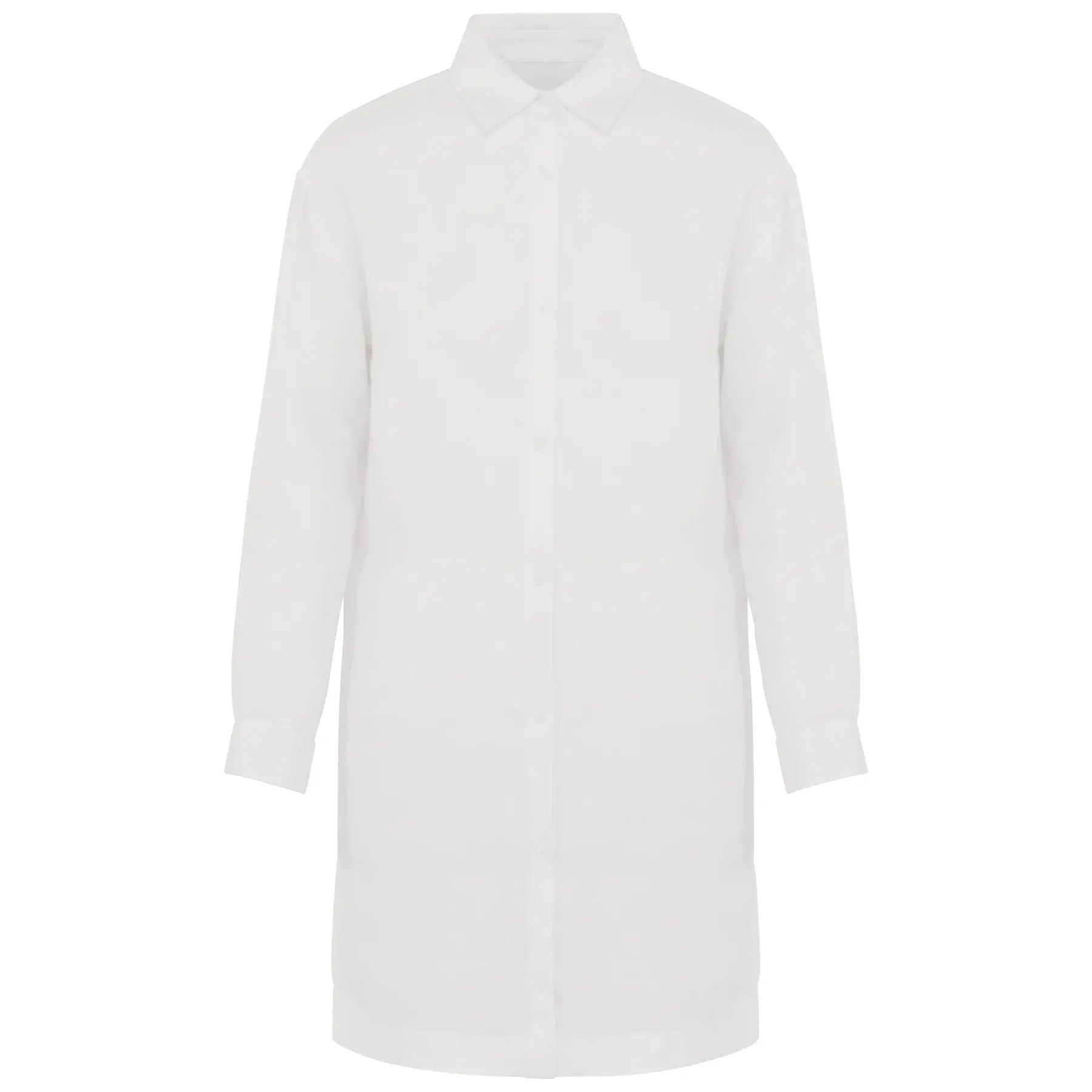 Hemdblusenkleid aus Leinen, Damen Spasso