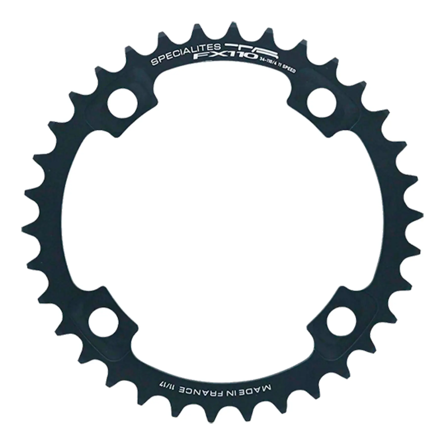 Image of Fahrrad-Kettenblatt 110 Innen 4 Zacken Spezialitäten T.A. FX110