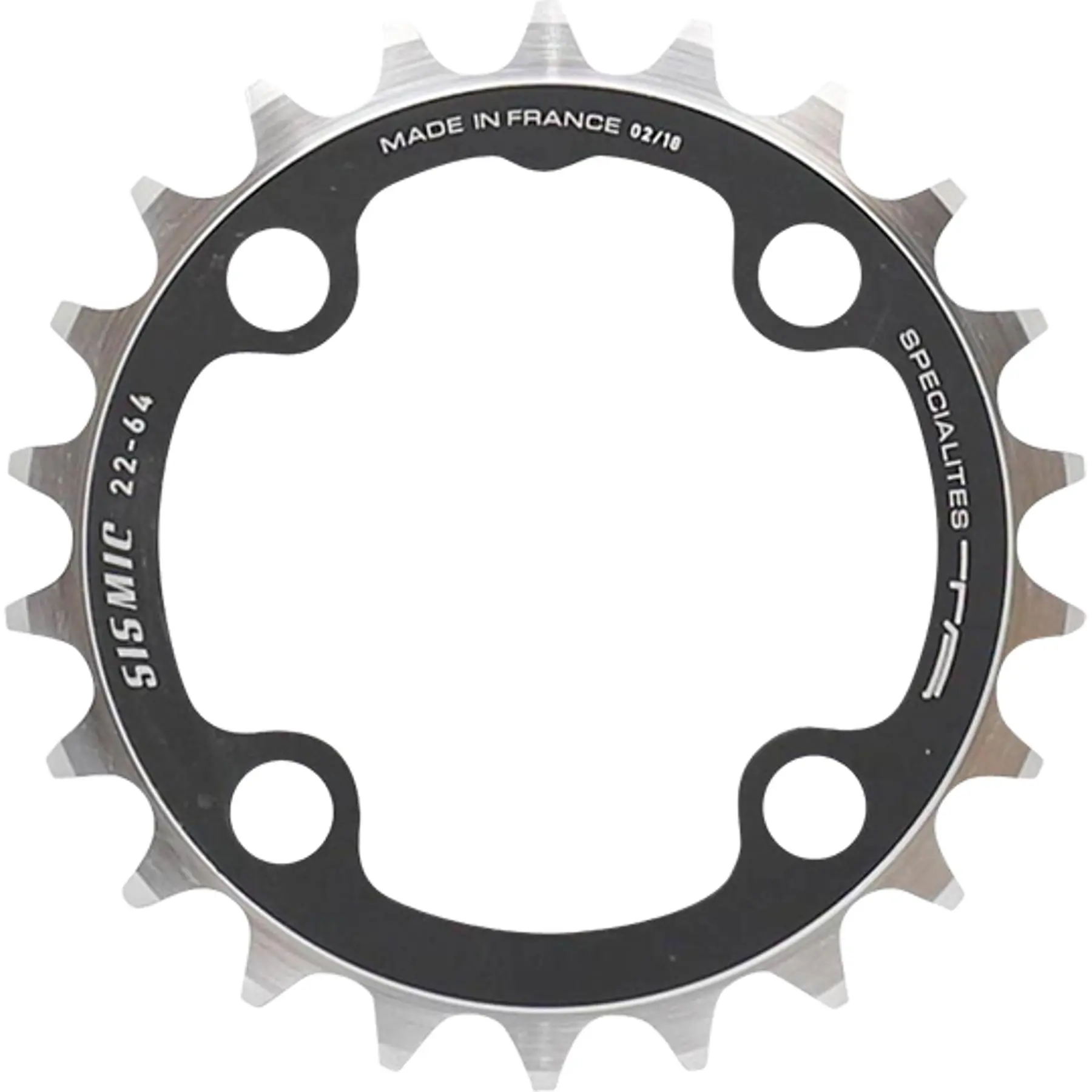 Image of Dreifach Fahrrad-Scheibe 64 Innen 4 Arme Spezialitäten T.A. Sismic