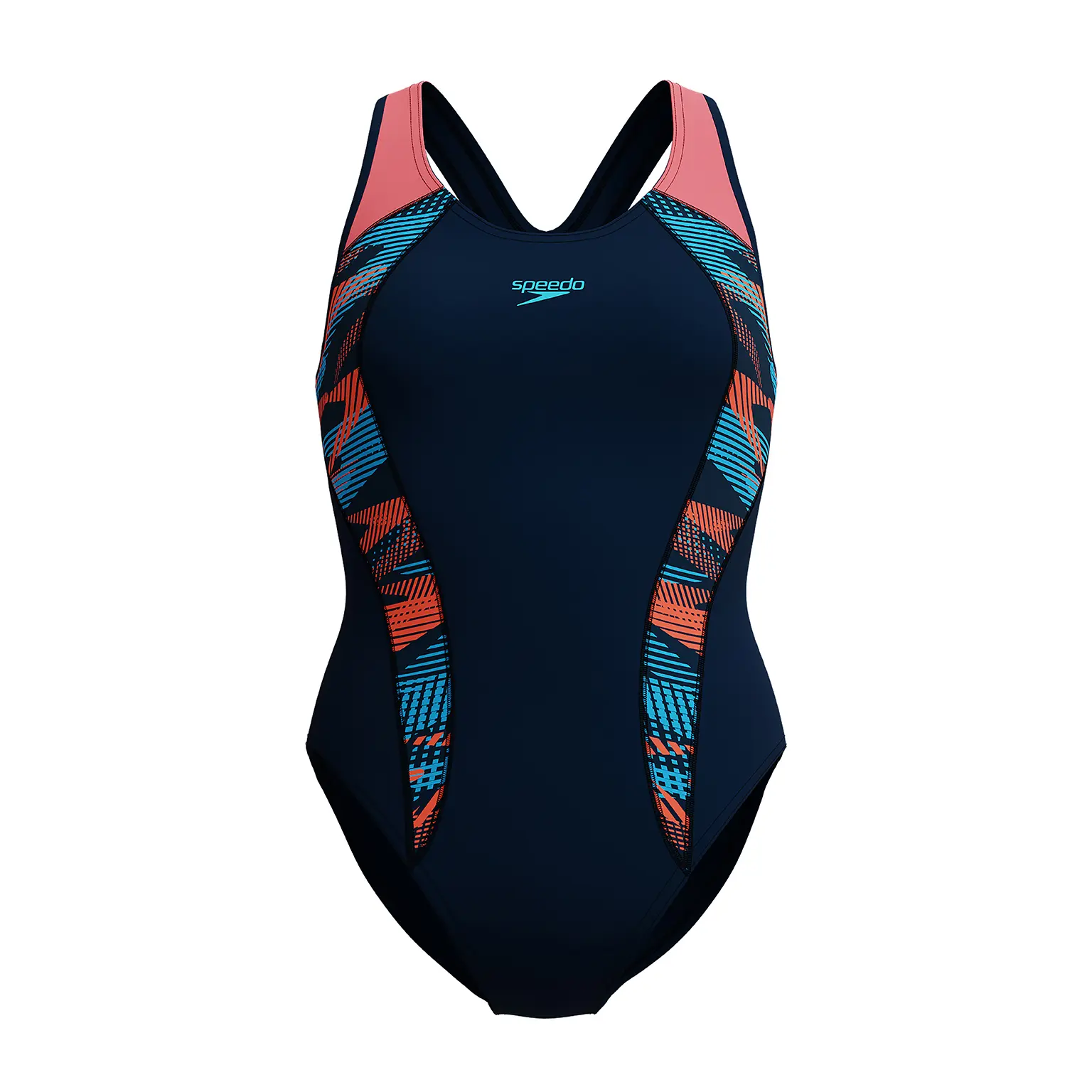 Badeanzug, Damen Speedo End+ Placem Laneback
