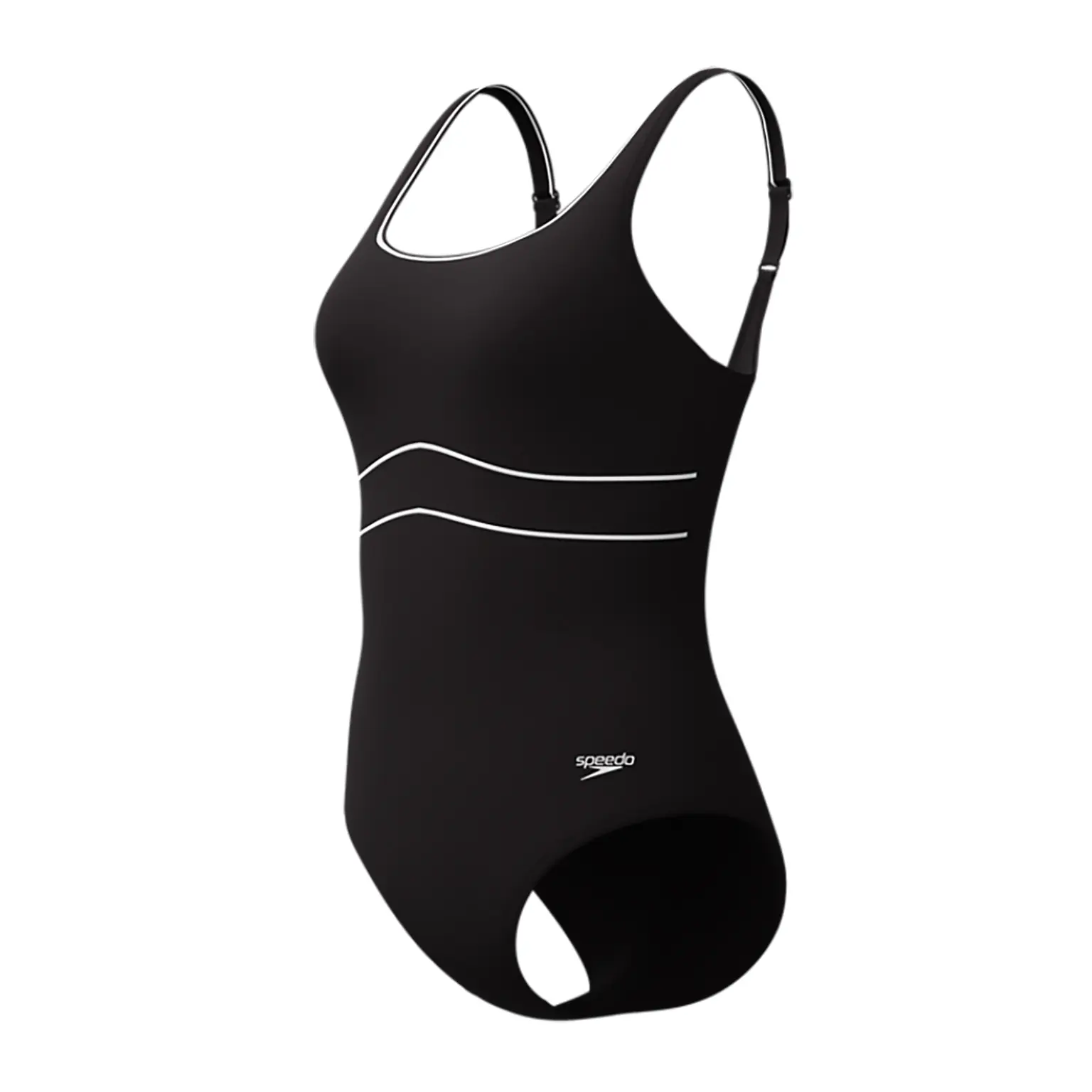 Badeanzug, Damen Speedo Solid Contour Eclipse