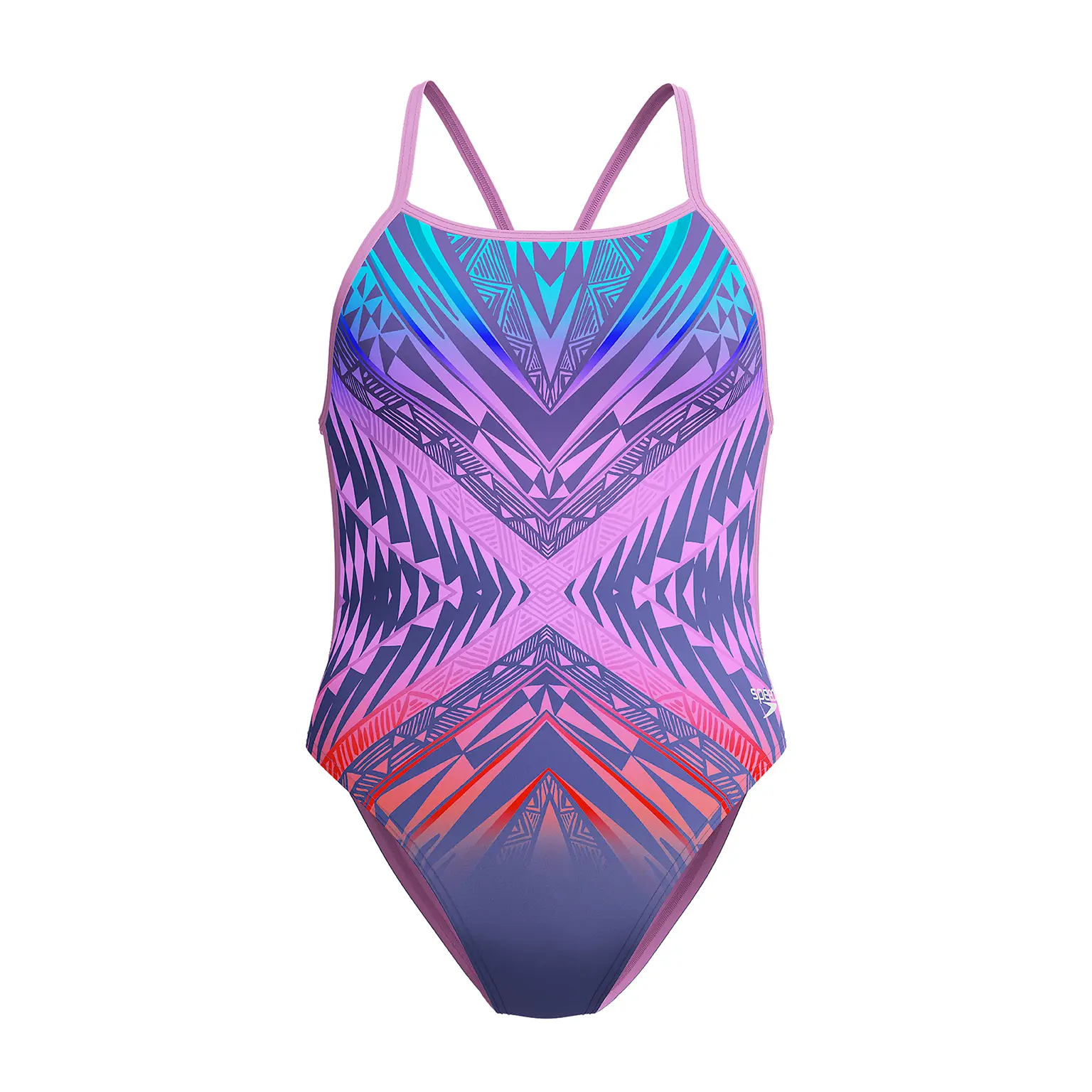 Badeanzug, Damen Speedo End+ Placem Dig