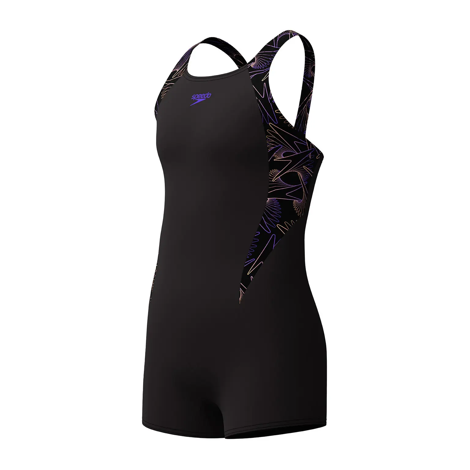 1-delig meisjes zwempak Speedo H-boom Splice Legsuit