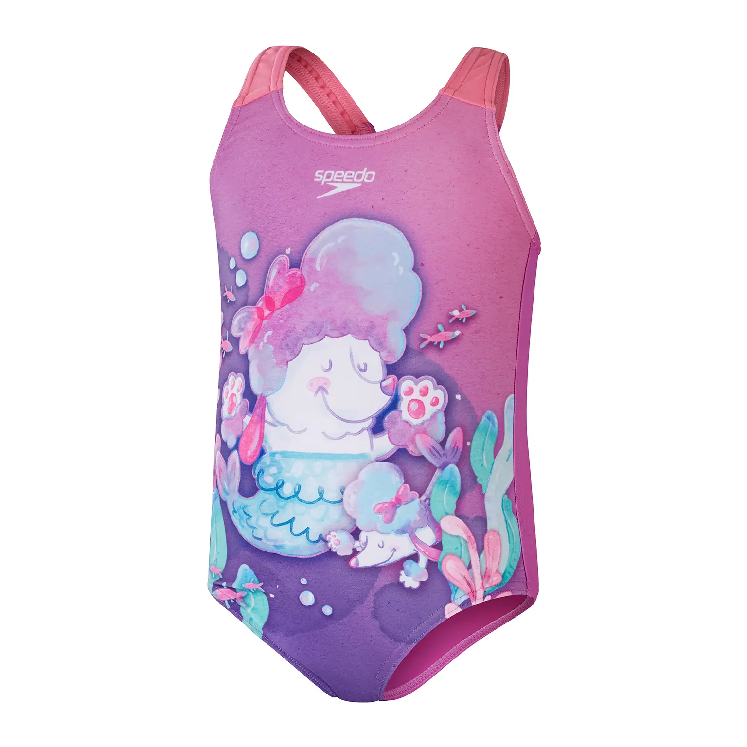 1-delig zwempak voor babymeisjes Speedo Placem Print