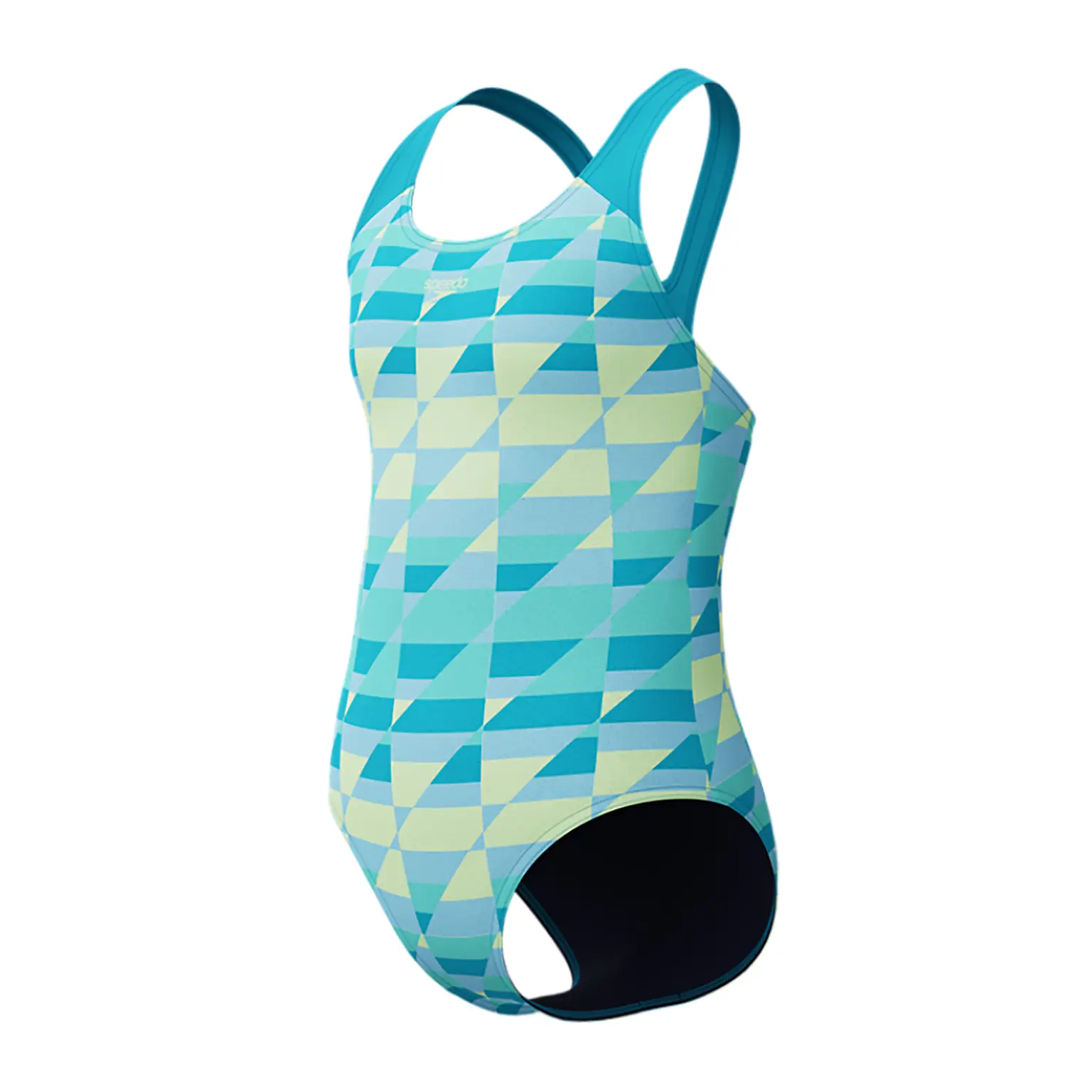 Badeanzug Einteiler Mädchen Speedo Print Splashb