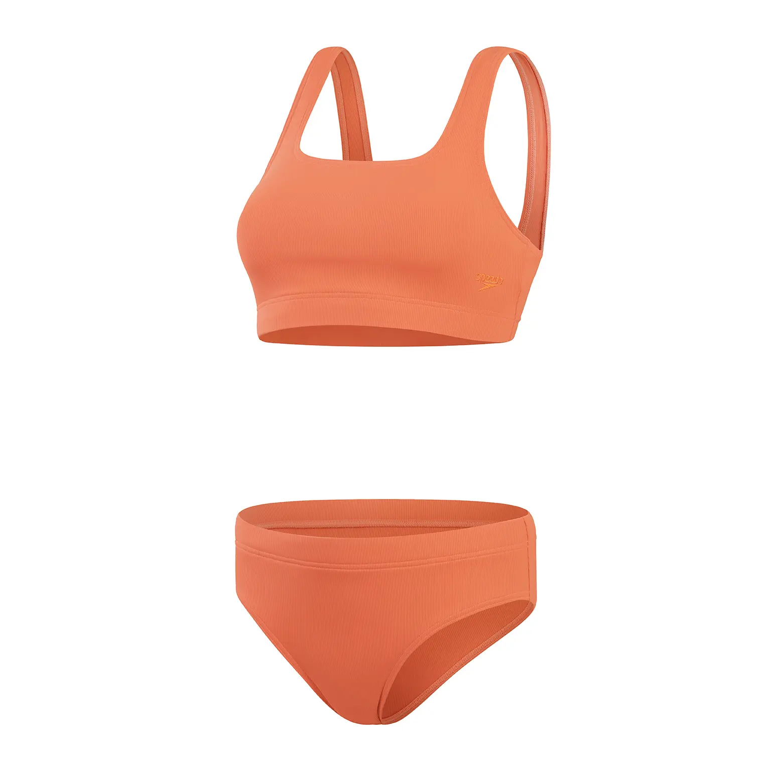 Bikini mit U-Rücken für Damen Speedo Textured Deep