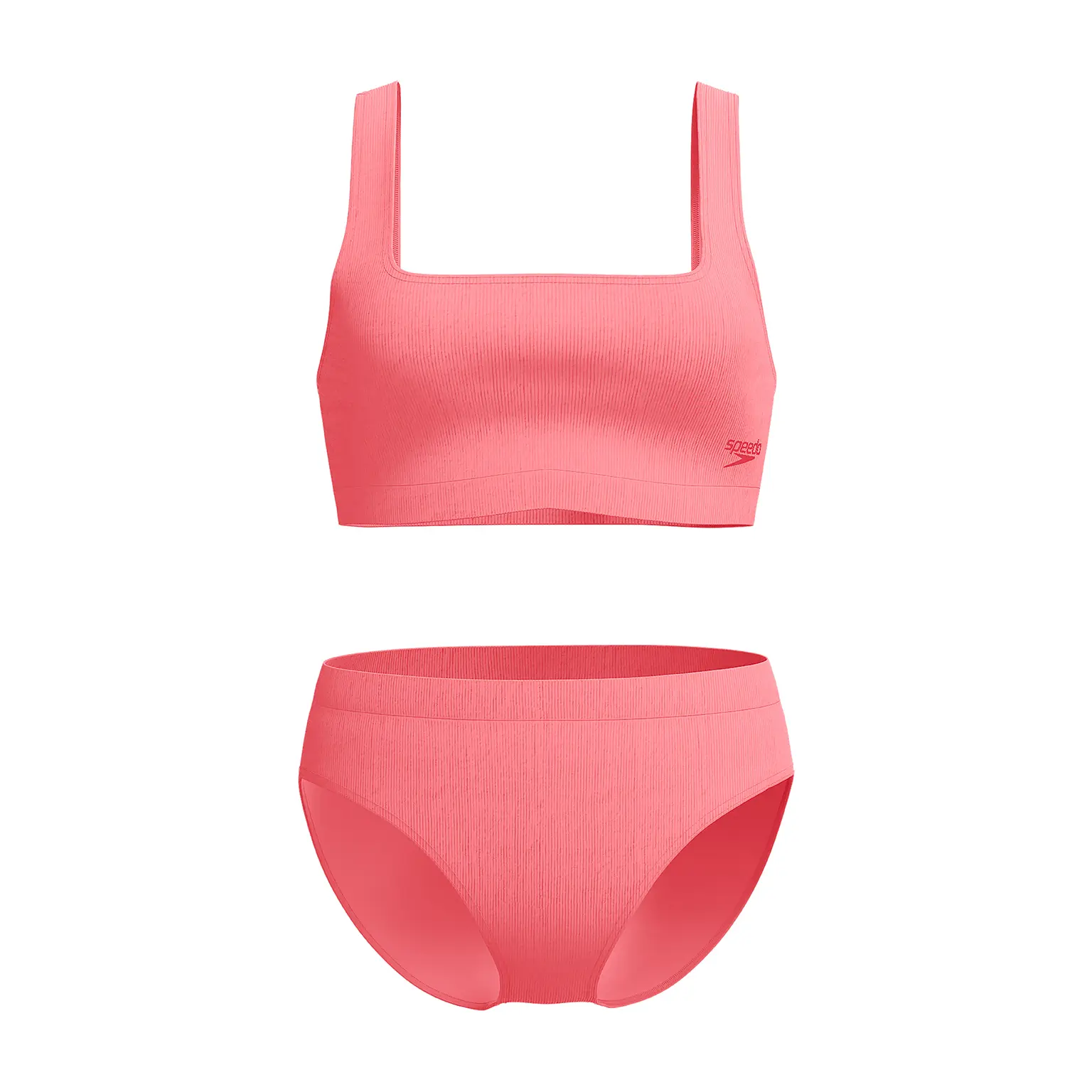 Bikini mit U-Rücken für Damen Speedo Textured Deep