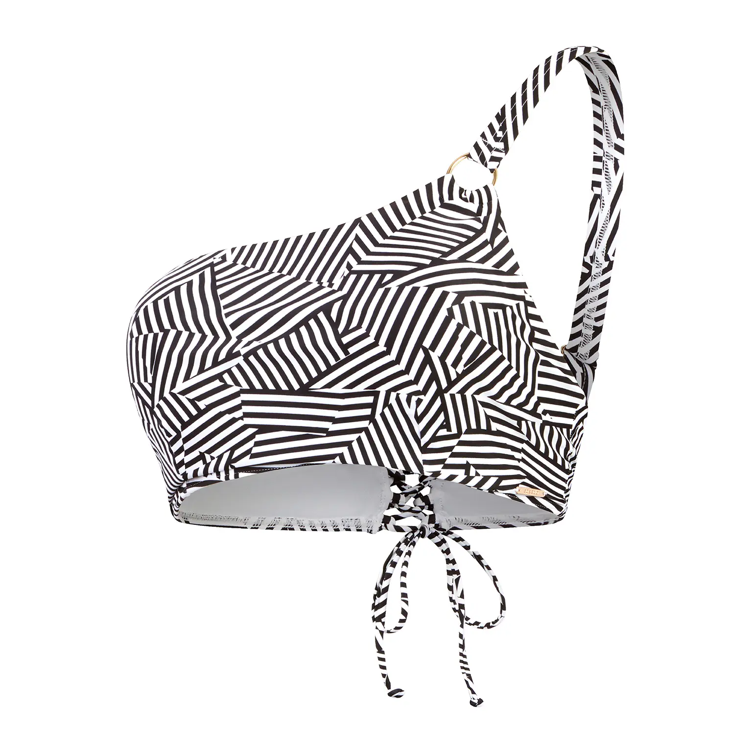 Bikinioberteil für Damen Speedo Print Asymetric