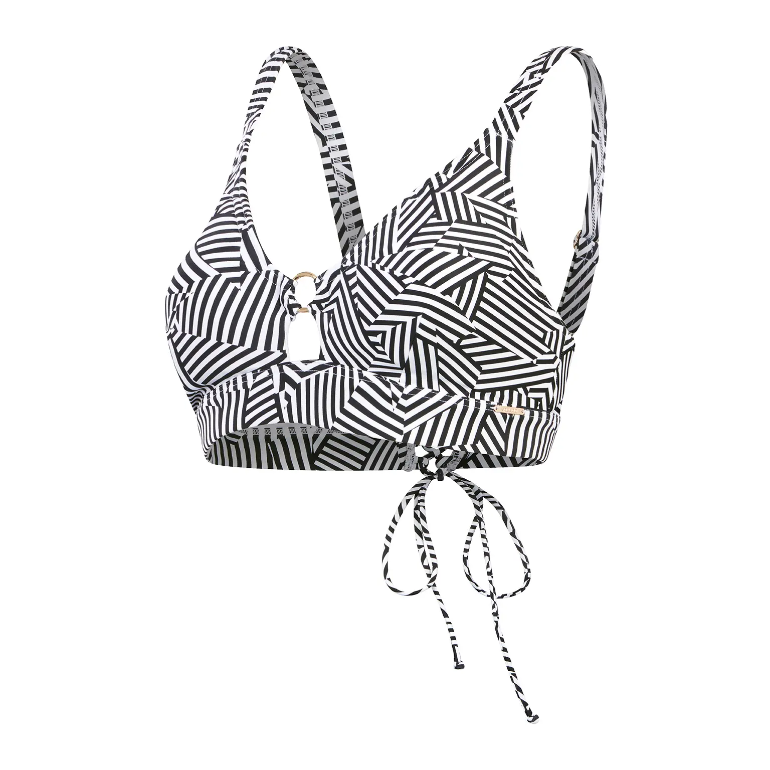 Dreieckiger Print-Bikini-Oberteil für Damen Speedo