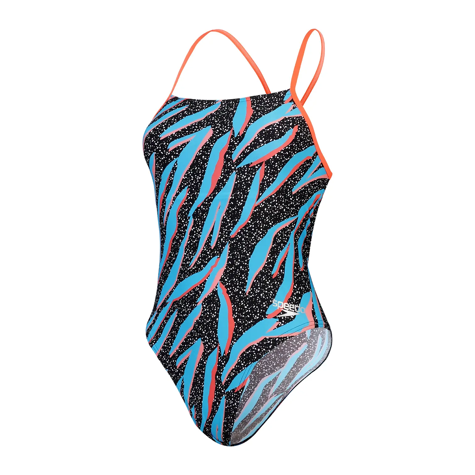 Badeanzug, Damen Speedo End+ Allov Dig Lattice Tie-Back