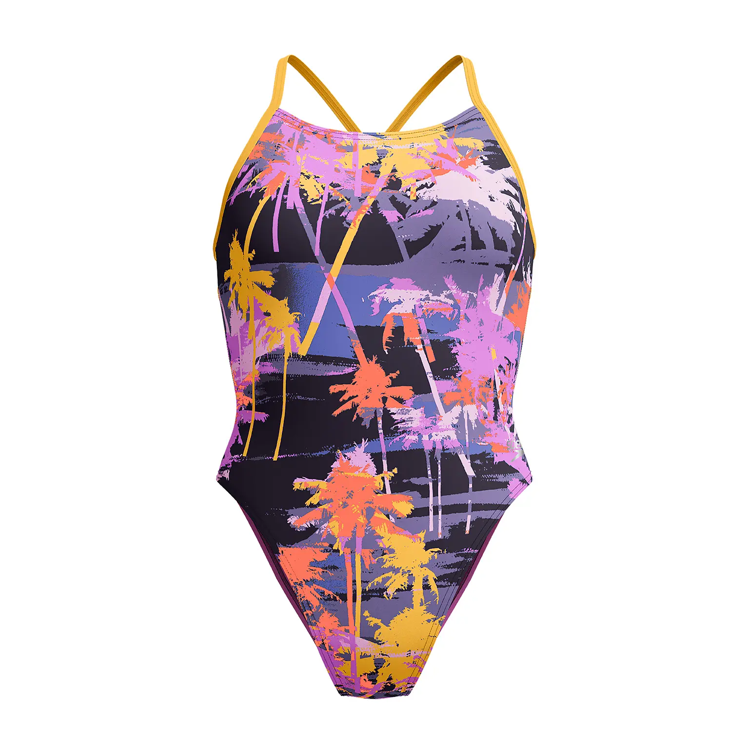 Dames zwempak uit 1 stuk Speedo End+ Allov Dig Lattice Tie-Back