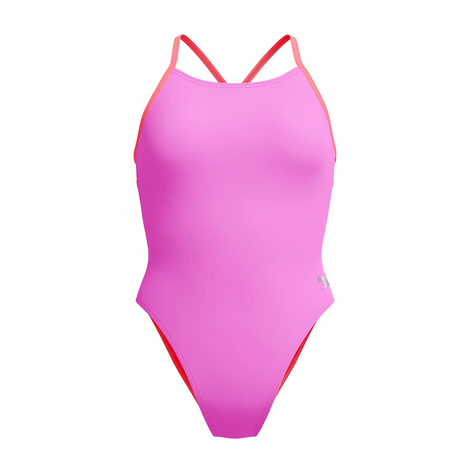 Dames zwempak uit 1 stuk Speedo End+ Solid Lattice Tie-Back