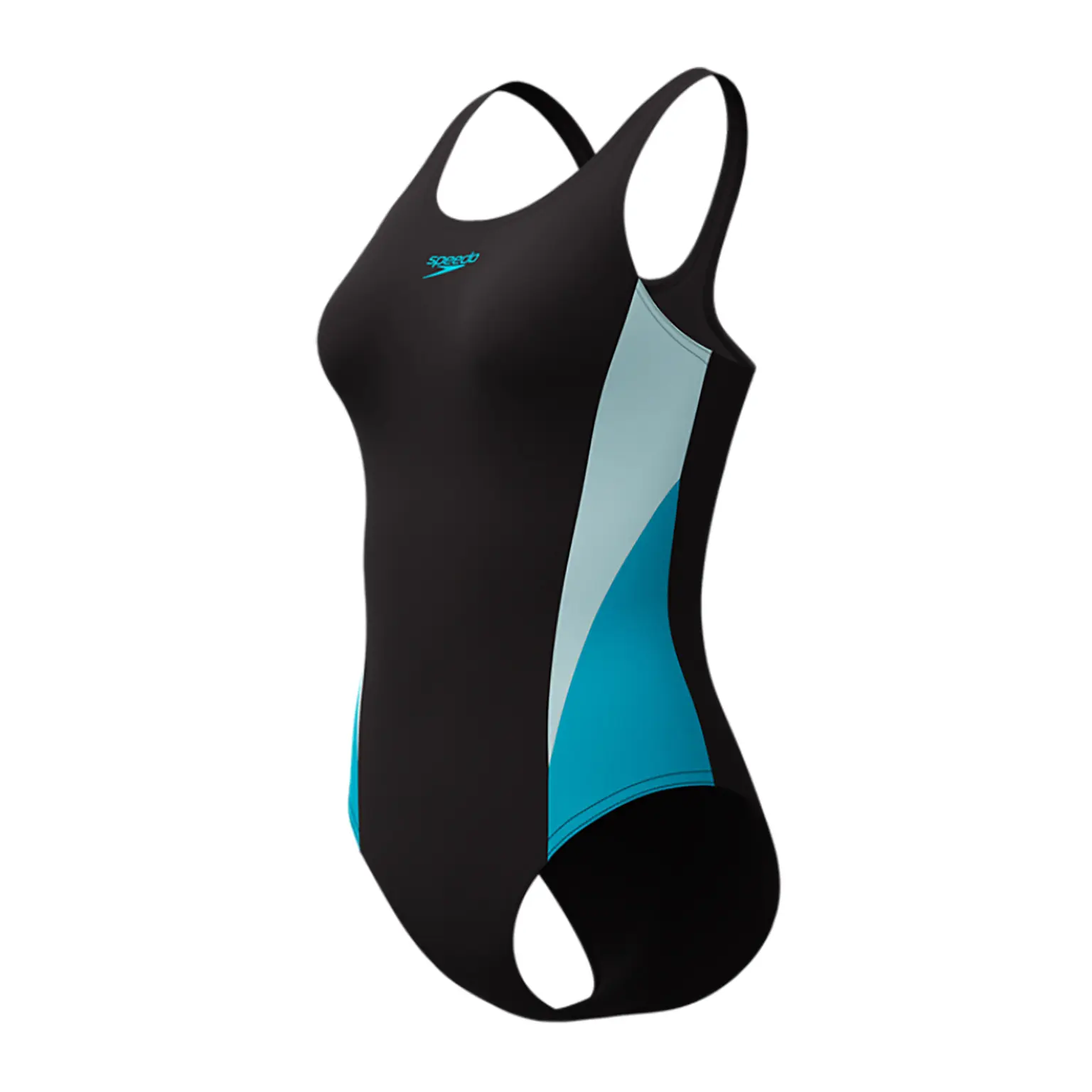 Badeanzug, Damen Speedo Colorblock Splice 2.0