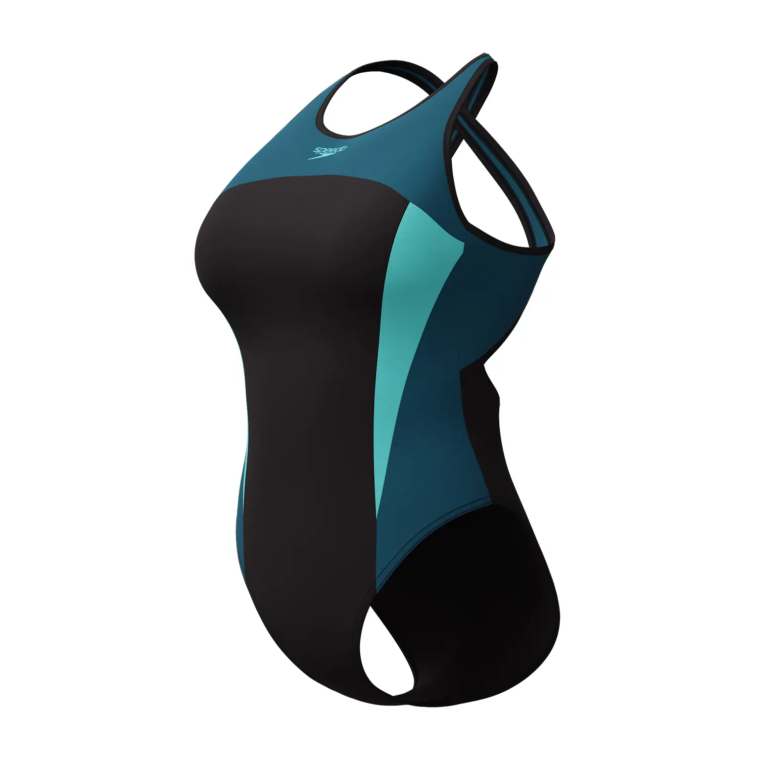 Badeanzug, Damen Speedo End+ Hi Neck Splice XB
