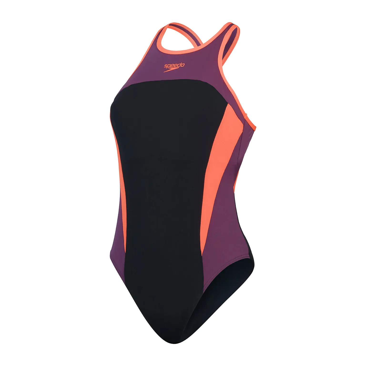 Badeanzug, Damen Speedo End+ Hi Neck Splice XB