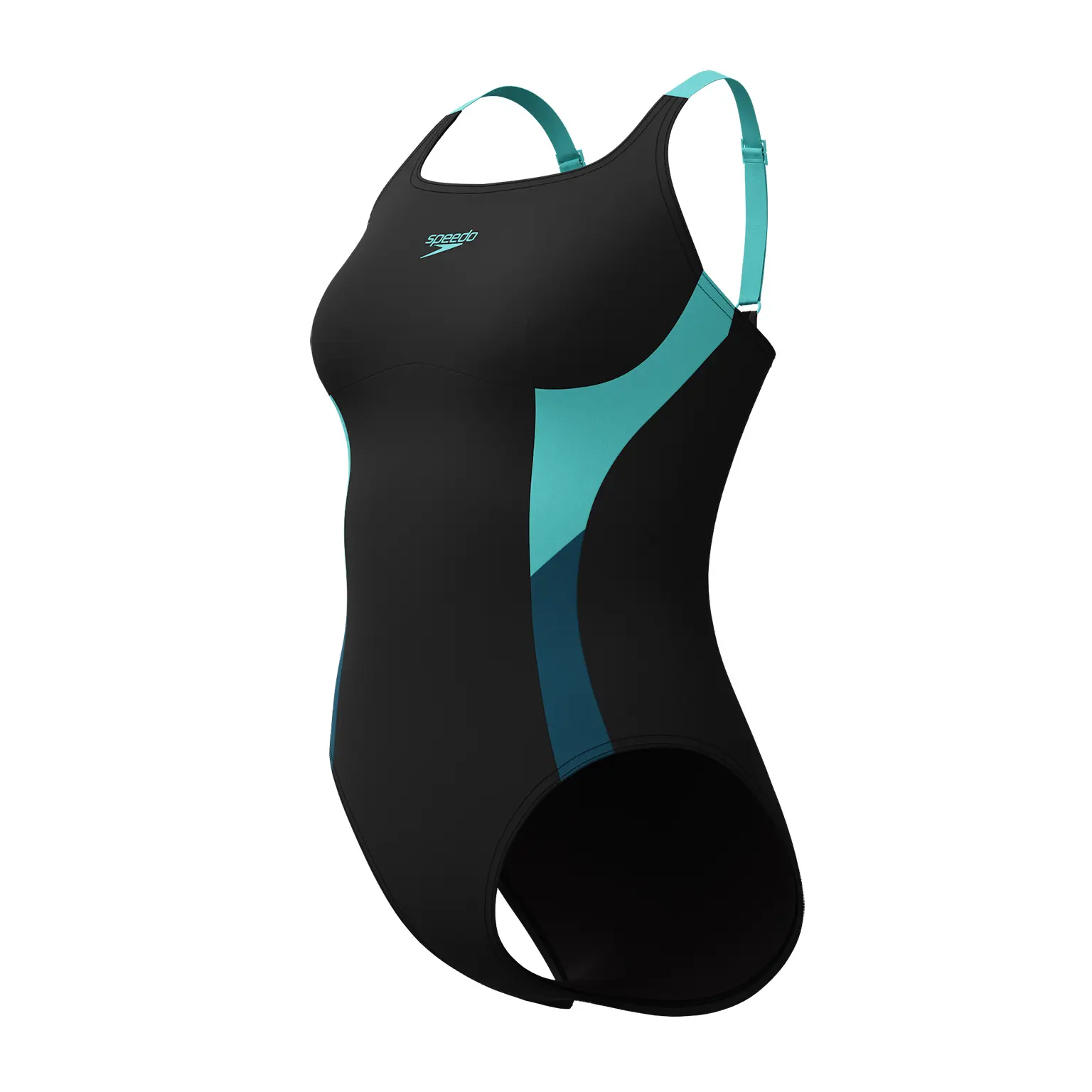 Badeanzug, Damen Speedo Solid Splice Shaping