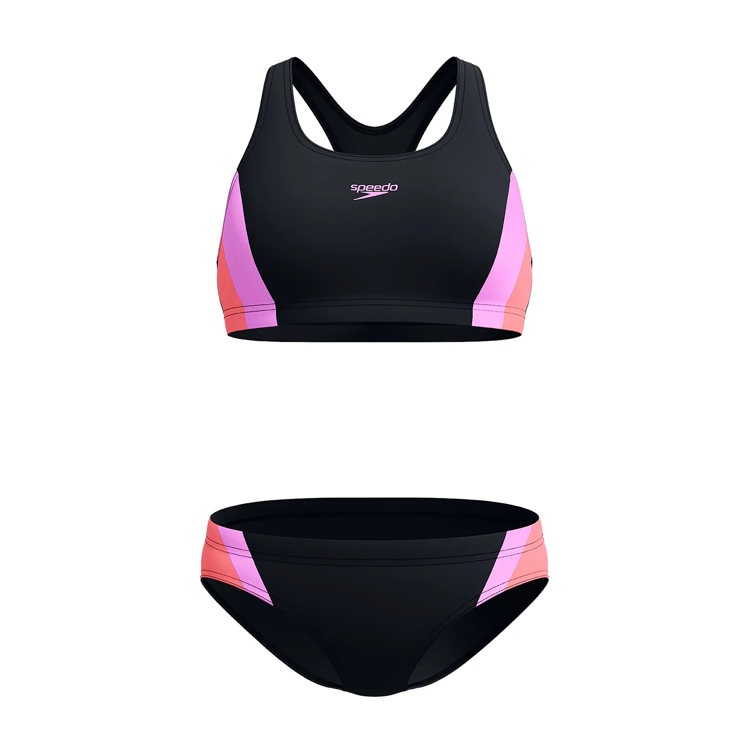Dames zwempak 2-delig Speedo Colourblock Splice 2.0