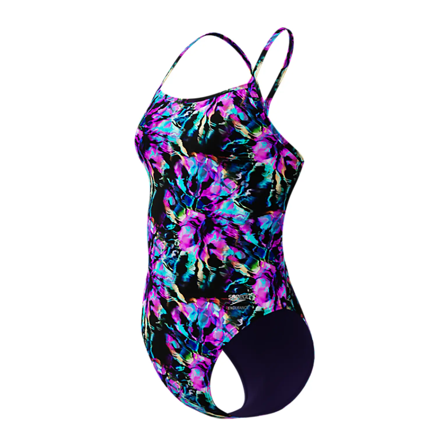 Dames zwempak uit 1 stuk Speedo Printed V-back 2.0