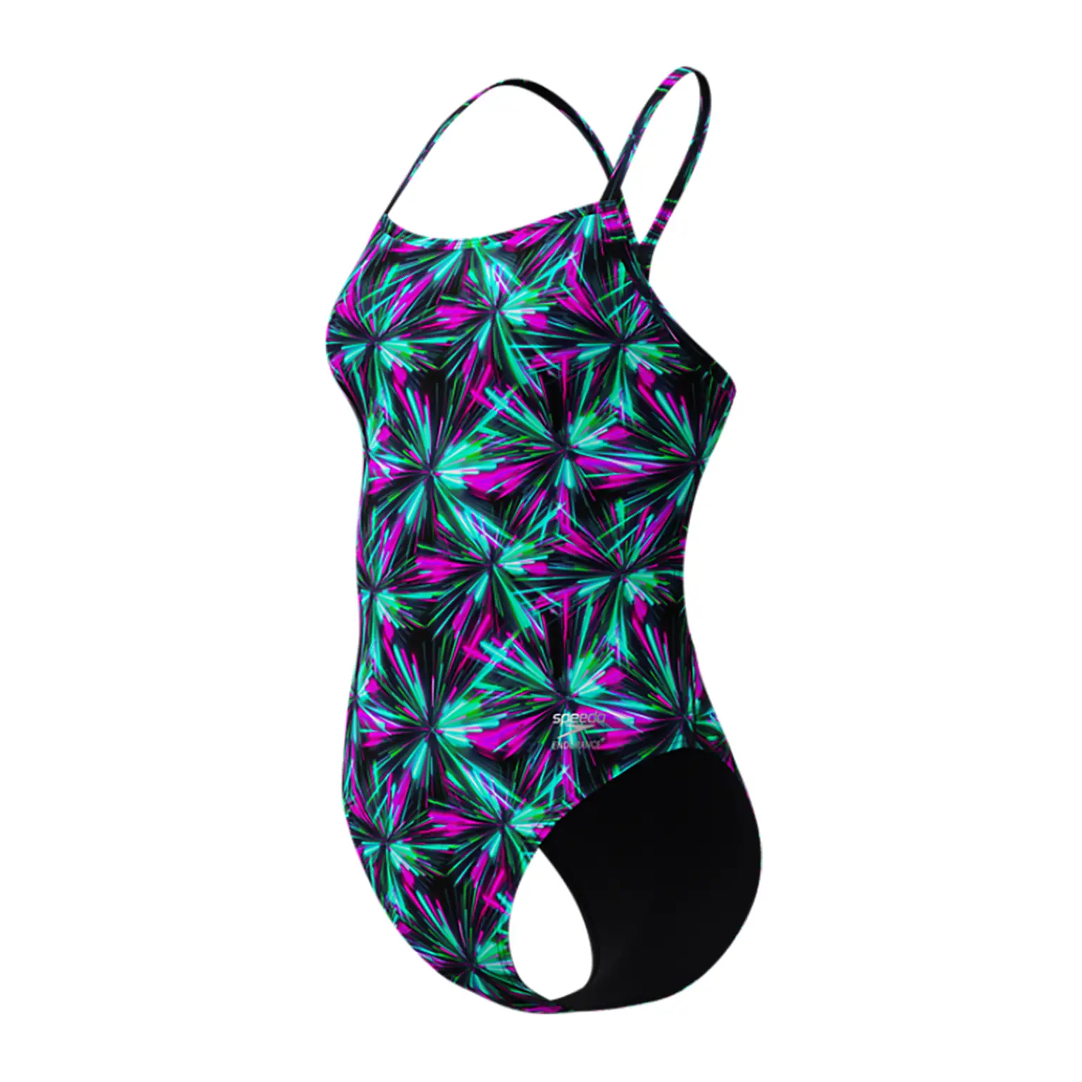 Bedruckter Badeanzug, Damen Speedo V-Back 2.0