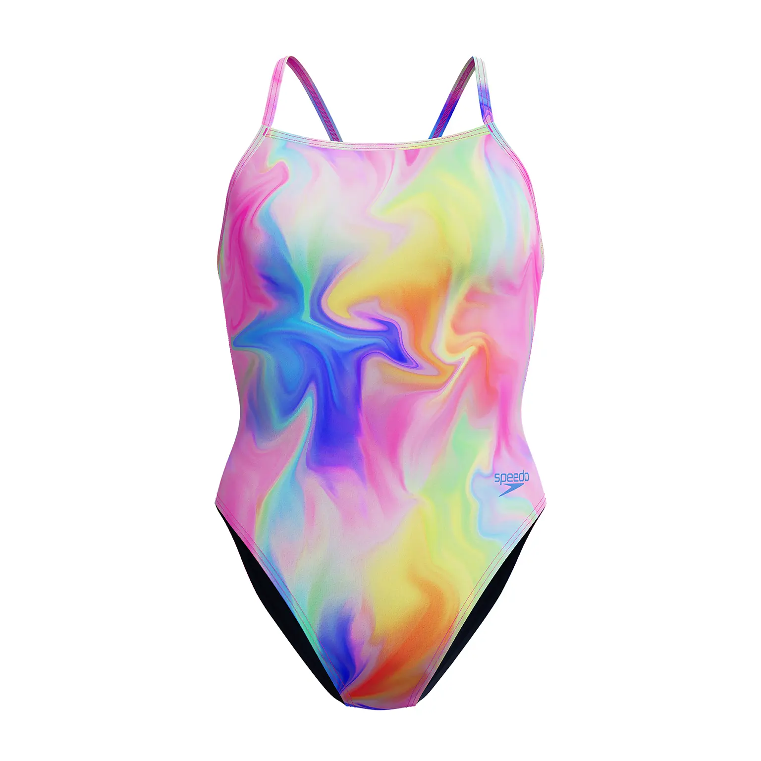 Bedruckter Badeanzug, Damen Speedo V-Back 2.0
